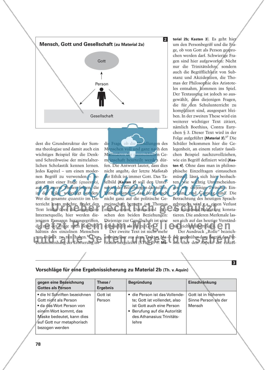 „persona – perfectissimum in tota natura“ - Lateinische Quellentexte zur Menschenrechtsidee Preview 4