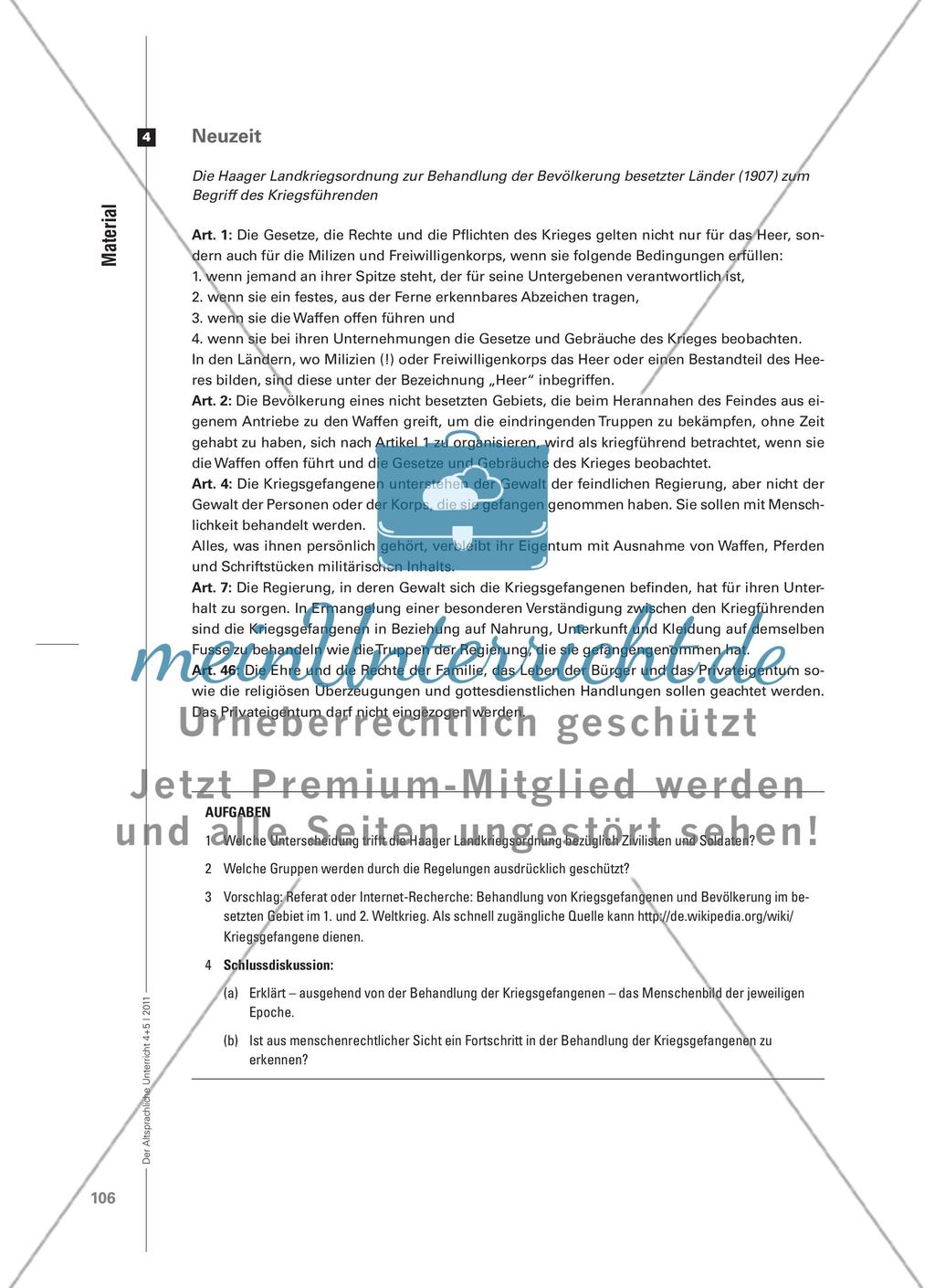 „Feind bleibt Feind“ - Zum Umgang mit Kriegsgefangenen Preview 8