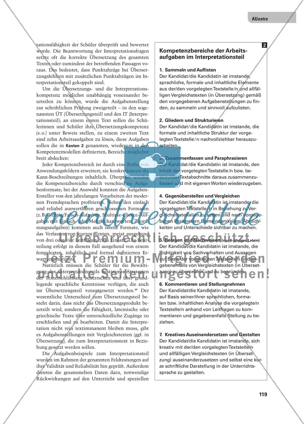 Standardisierung und Kompetenzorientierung in Österreich - Die neue schriftliche Reifeprüfung in den klassischen Sprachen Preview 4