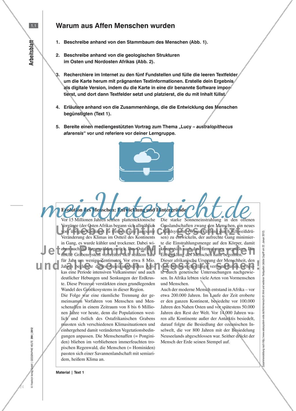 Evolution und Bevölkerung der Erde Preview 5
