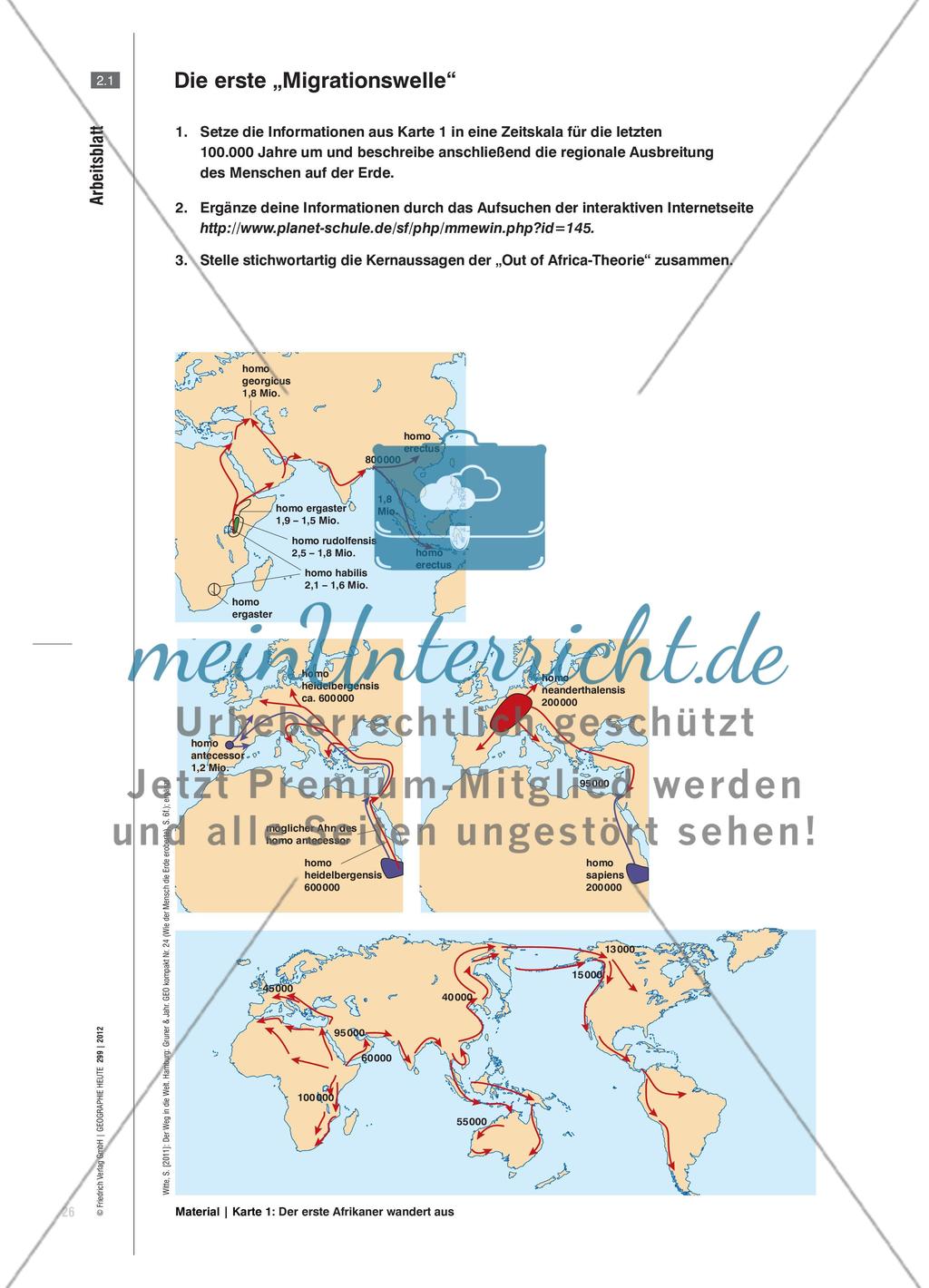 Evolution und Bevölkerung der Erde Preview 7