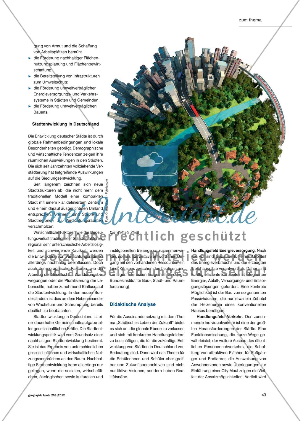 Städtisches Leben der Zukunft Preview 2