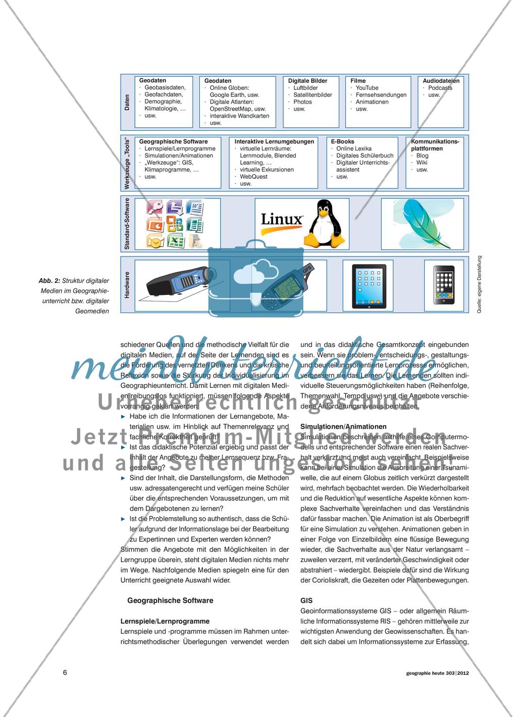 Digitale Medien im Geographieunterricht Preview 5