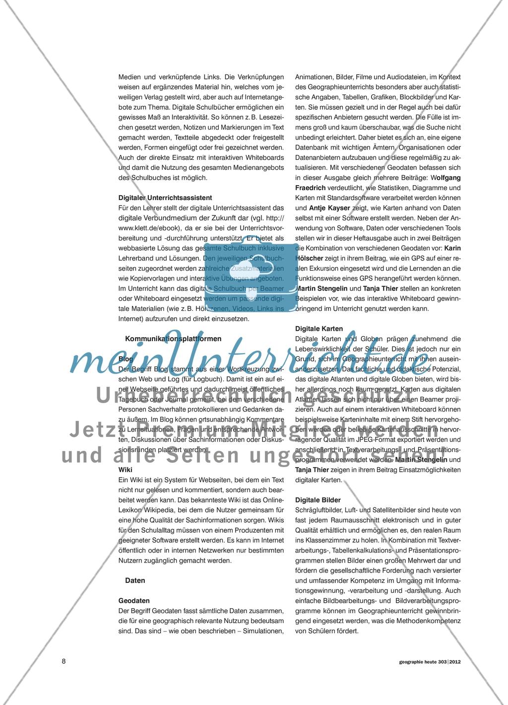 Digitale Medien im Geographieunterricht Preview 7