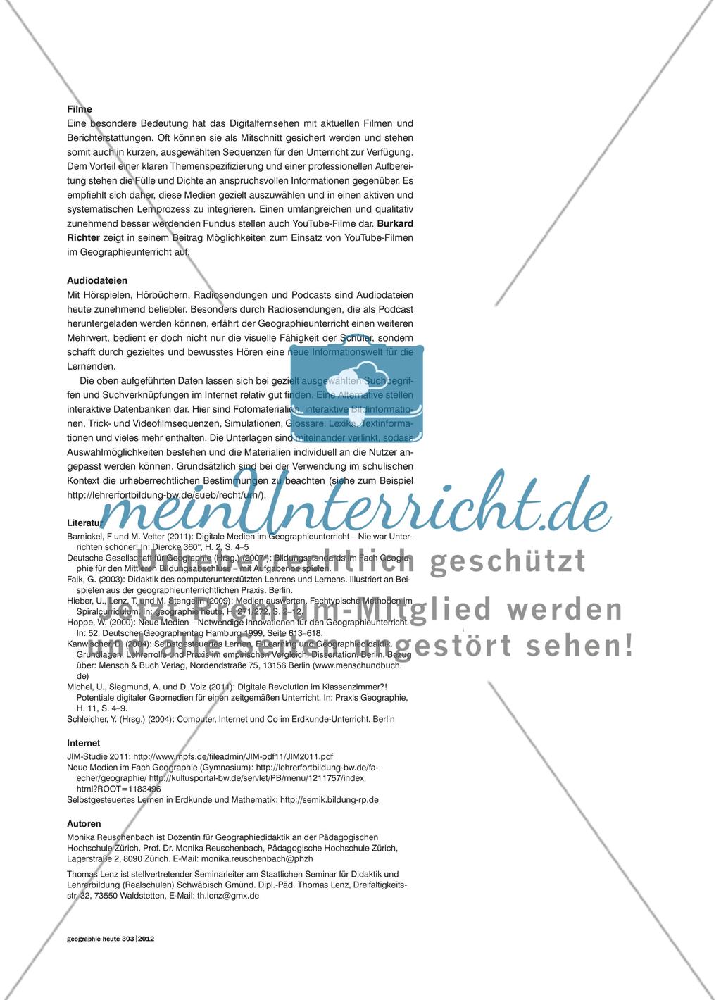 Digitale Medien im Geographieunterricht Preview 8