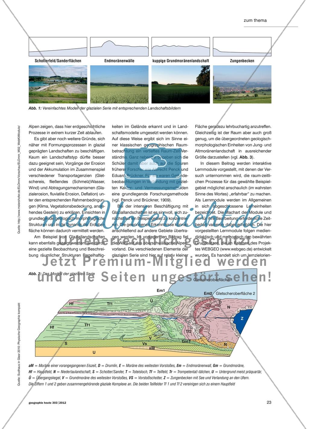 Virtuelle Lernmodule zur Untersuchung glazialer Formungsprozesse Preview 2