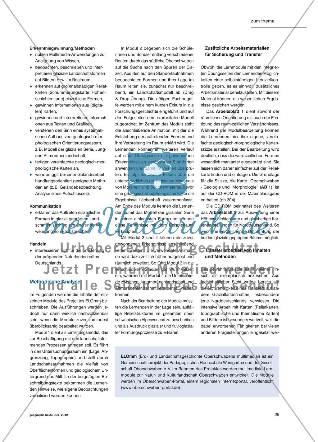 Virtuelle Lernmodule zur Untersuchung glazialer Formungsprozesse Preview 4