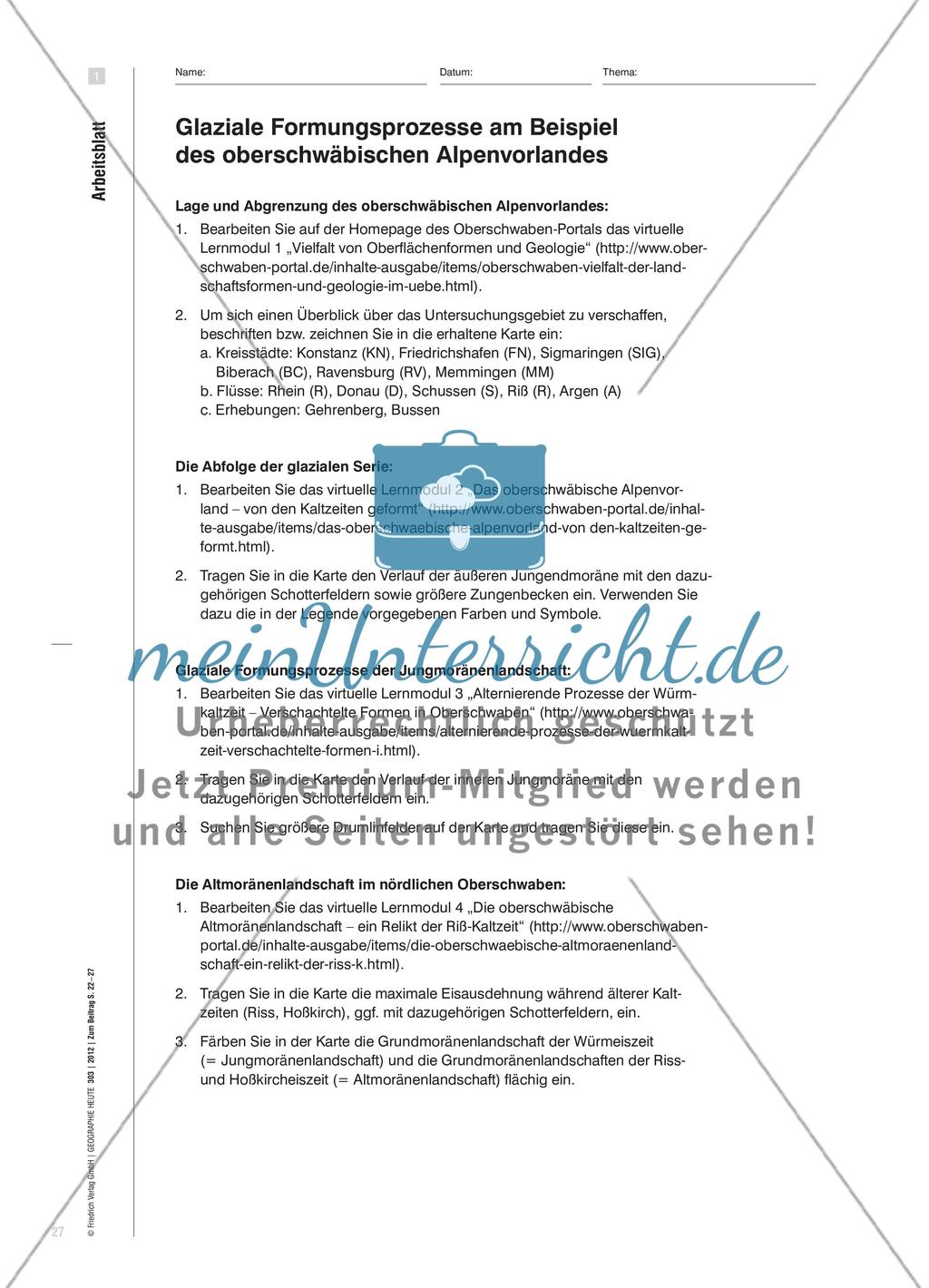 Virtuelle Lernmodule zur Untersuchung glazialer Formungsprozesse Preview 6