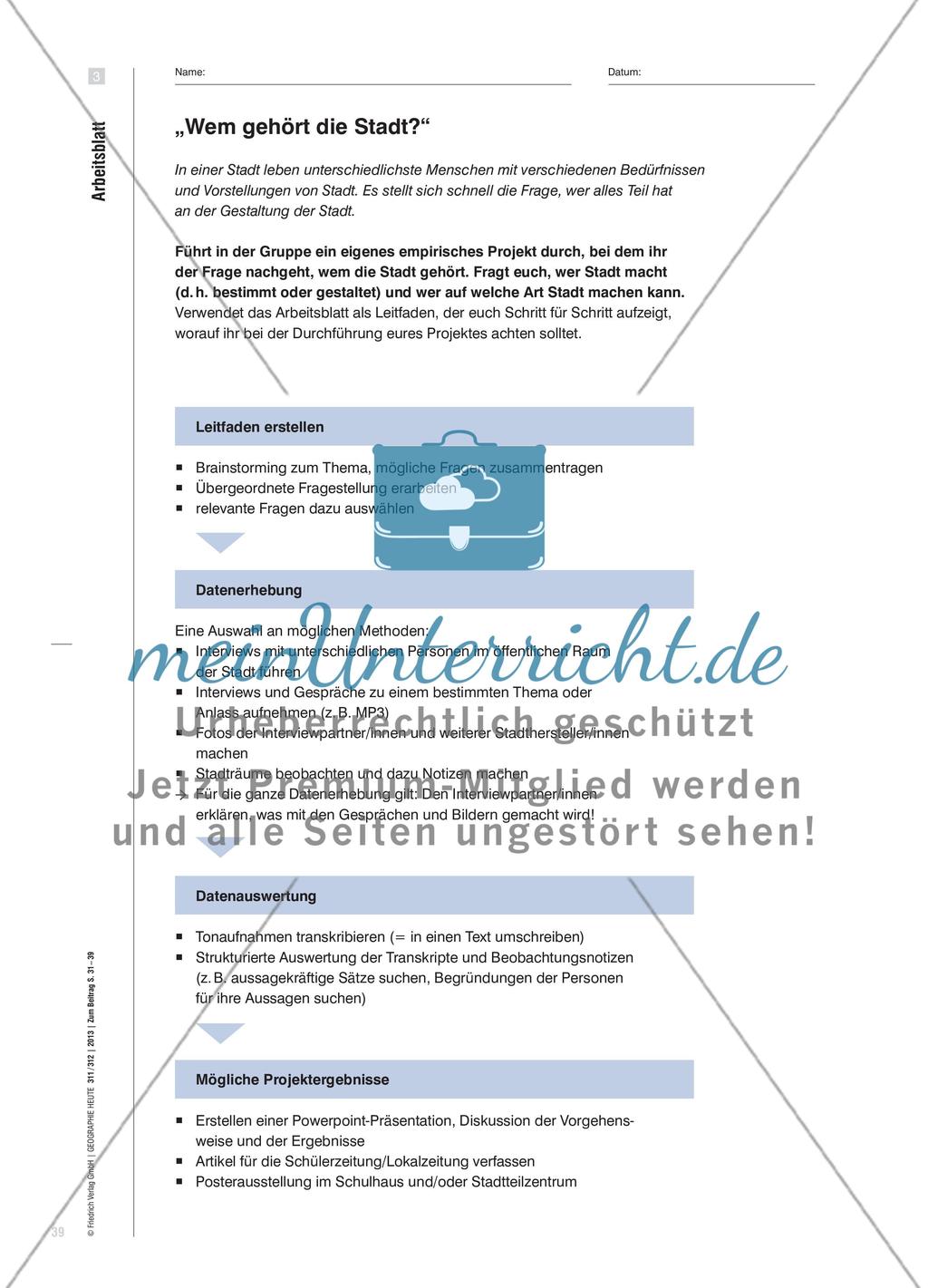 Das kann man aber auch anders sehen! - Bedeutungswandel und Subjektivität von Stadträumen Preview 9