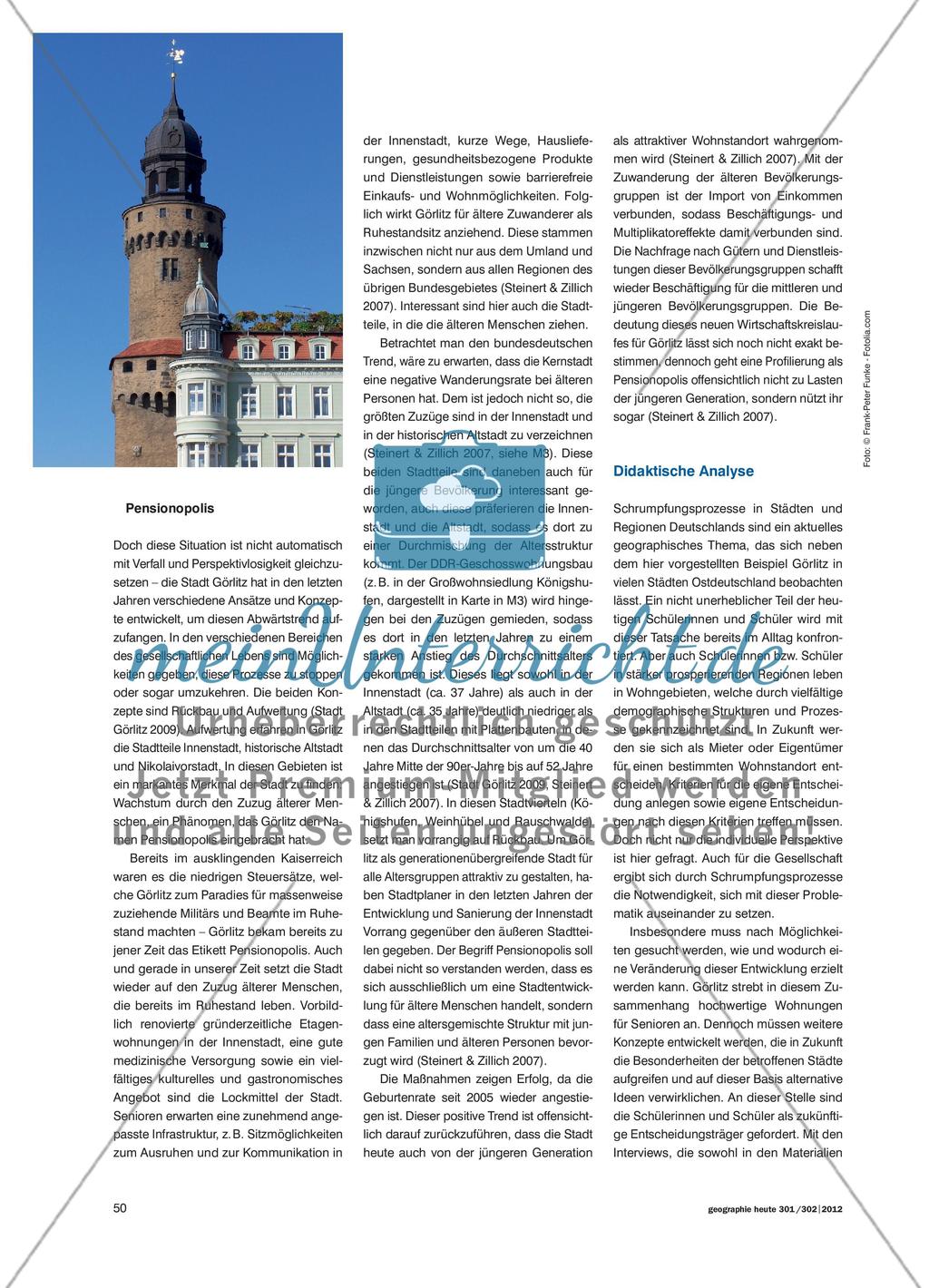 Wie geht’s weiter in Görlitz? - Schrumpfungsprozesse aus verschiedenen Perspektiven Preview 3