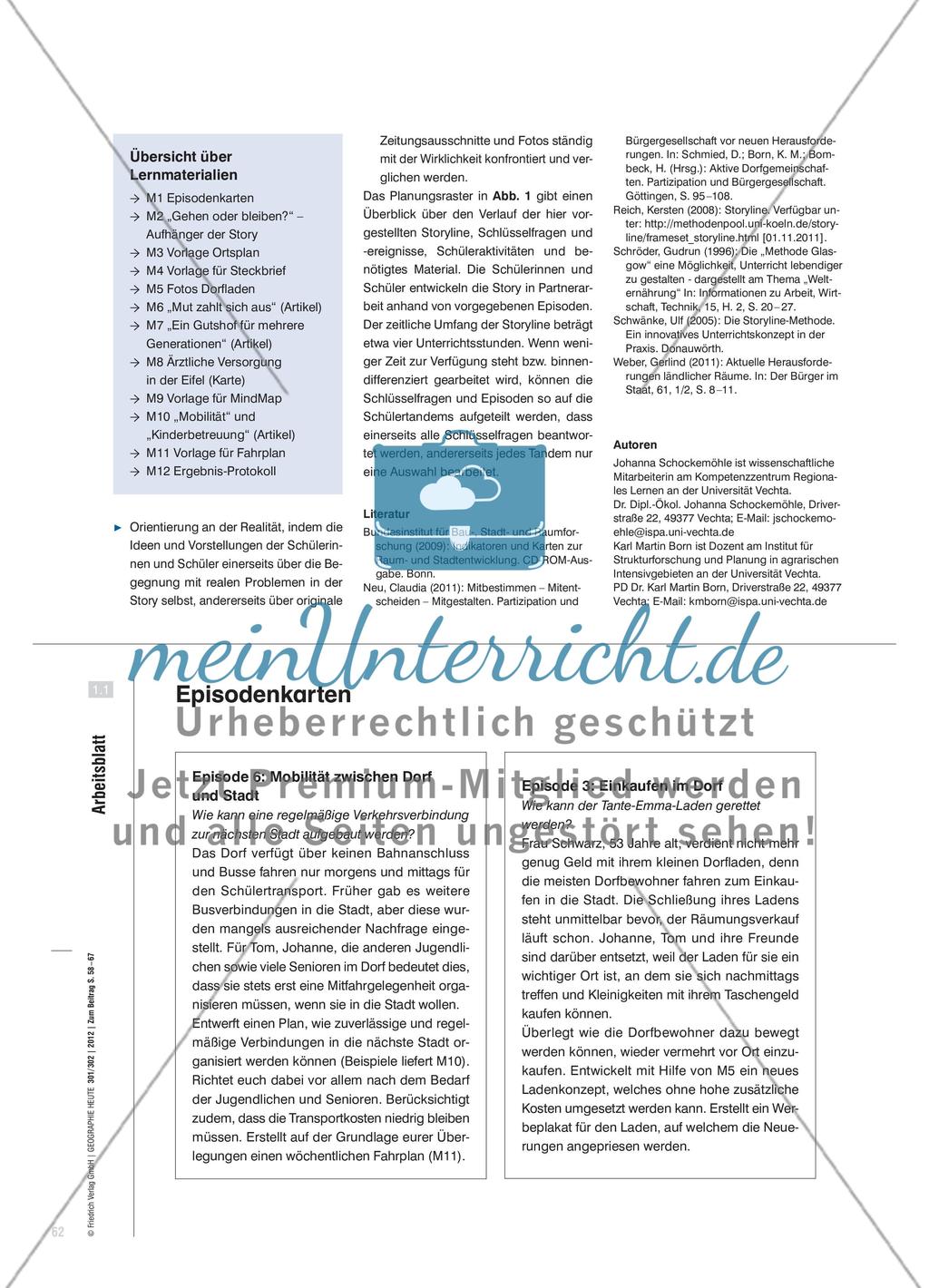 Gehen oder bleiben? - Sozialräumliche Analyse des demographischen Wandels in ländlichen Räumen Preview 5