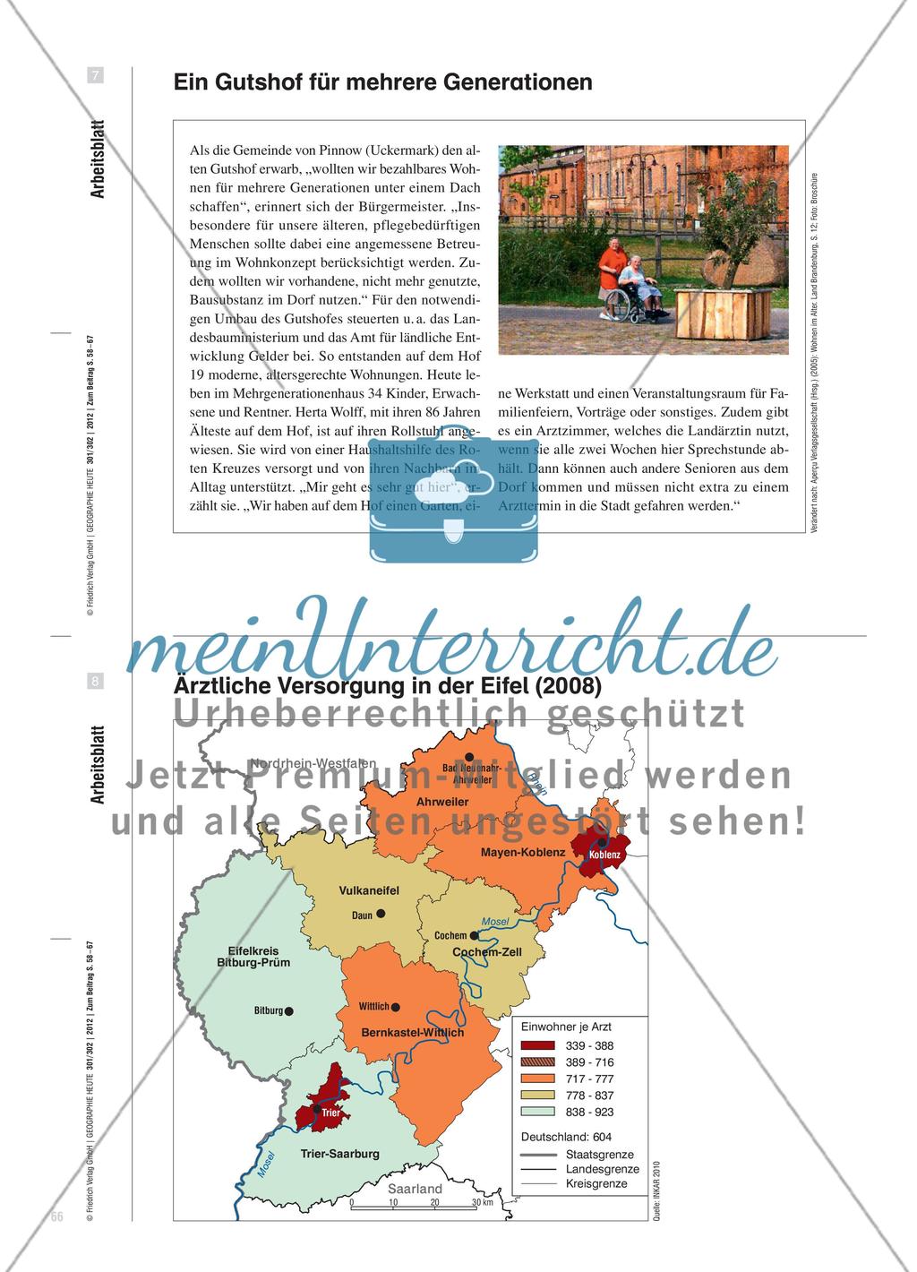Gehen oder bleiben? - Sozialräumliche Analyse des demographischen Wandels in ländlichen Räumen Preview 9