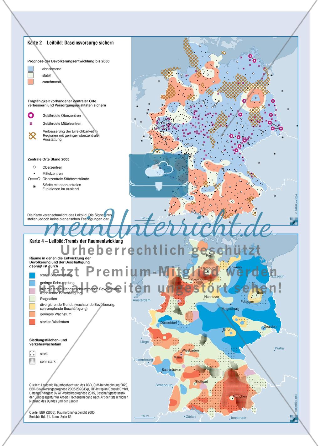 Raumentwicklung in Deutschland - Grundtendenzen, Herausforderungen und Strategien Preview 8