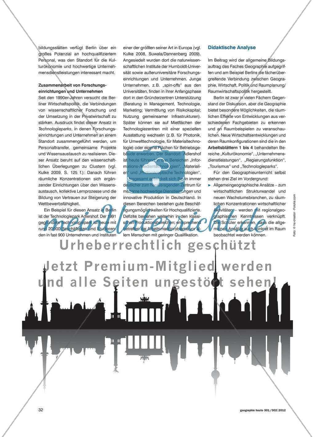 Nur „arm, aber sexy“ oder neue Metropole? - Berlin – eine Stadt mit Ausstrahlung Preview 3