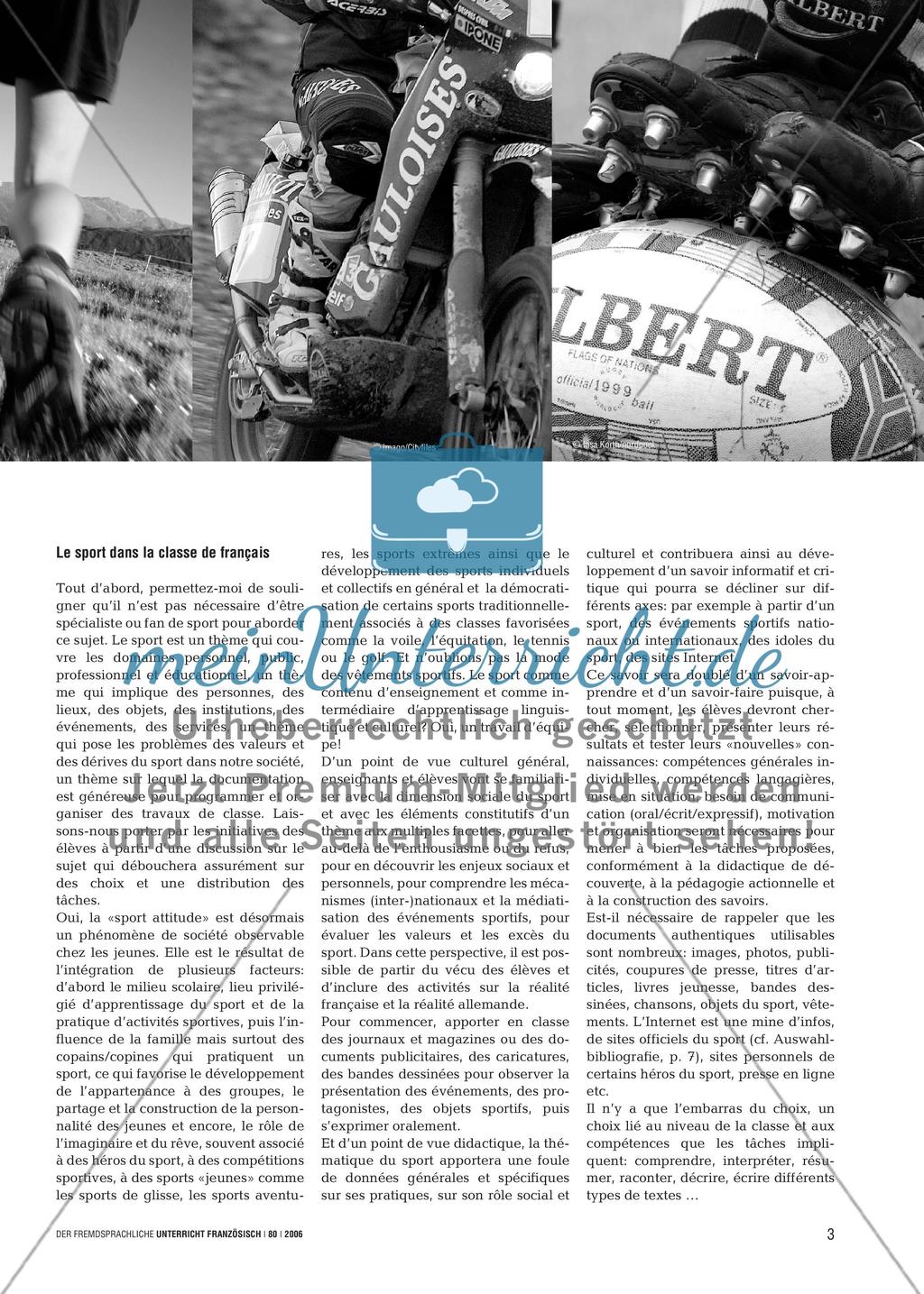 Le sport Preview 2