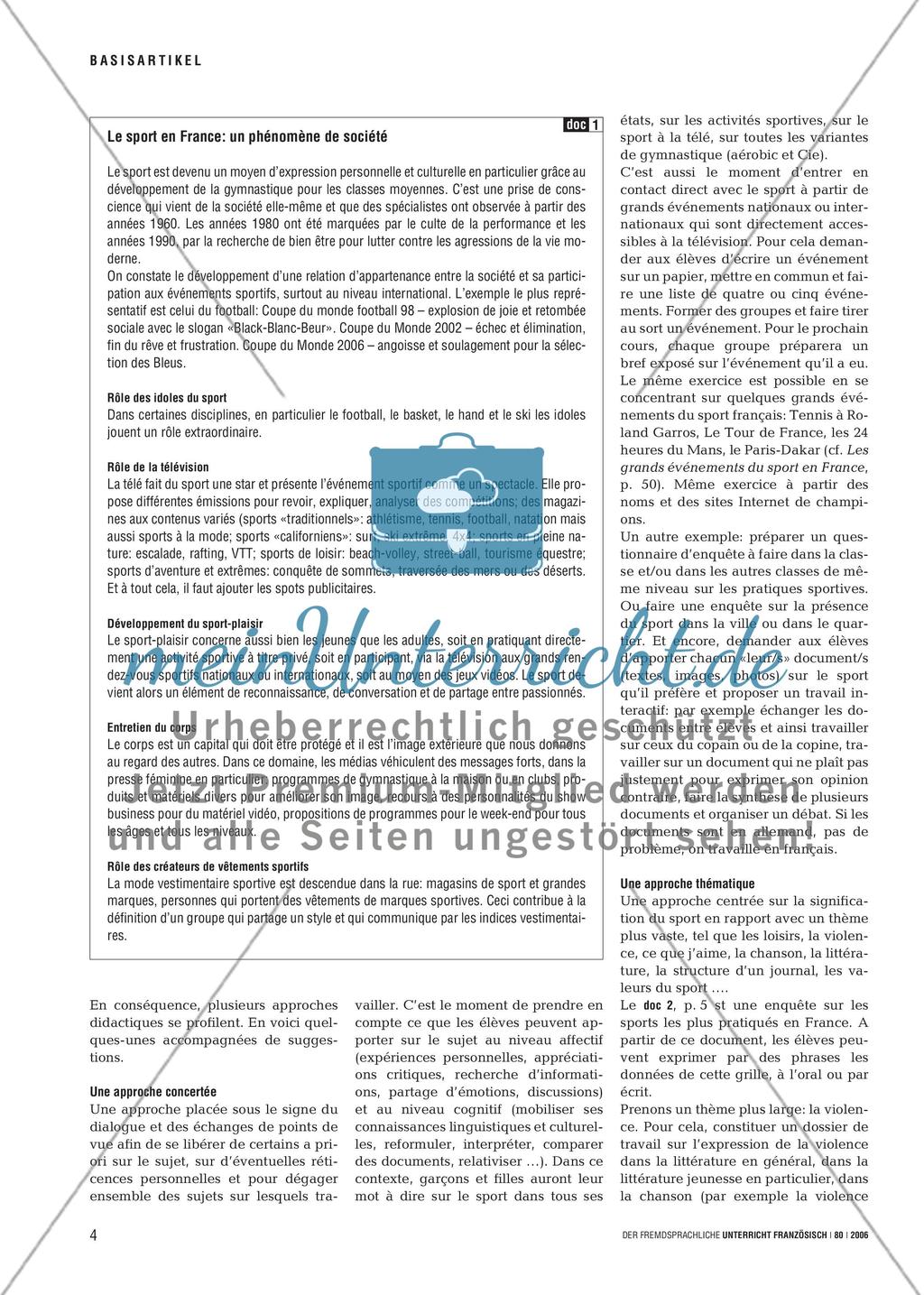 Le sport Preview 3