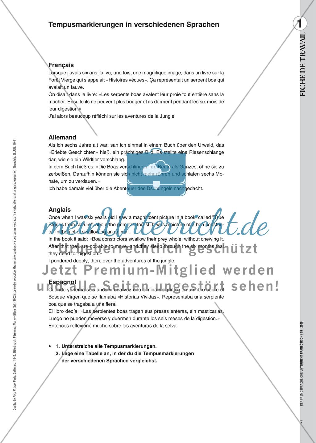 La couleur des temps - Anregungen für einen inhaltsorientierten Zugang zu den Tempora Preview 6