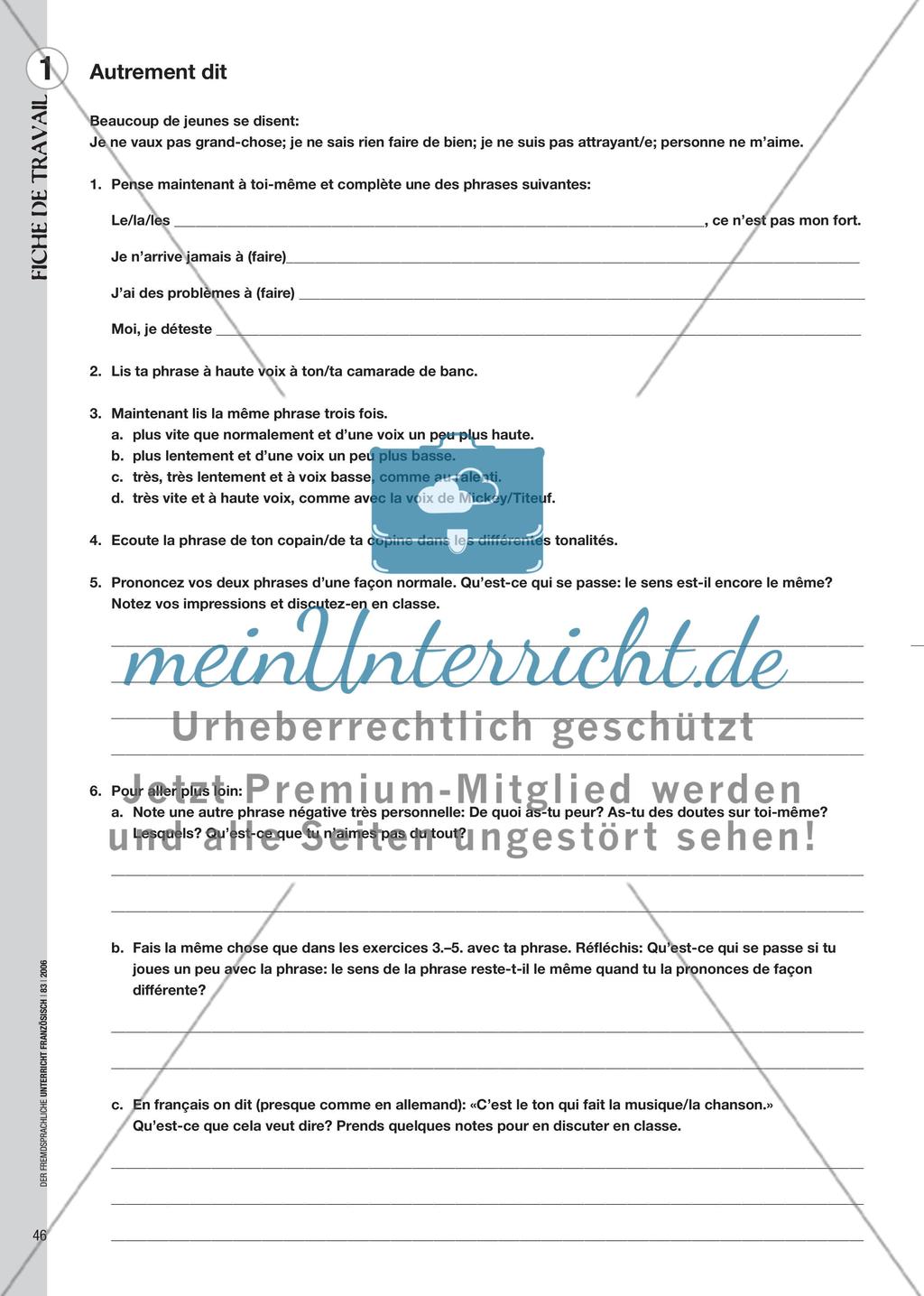 Wortschatzlernen: Positivez! - Mit Formulierung und Wirkung spielen Preview 3