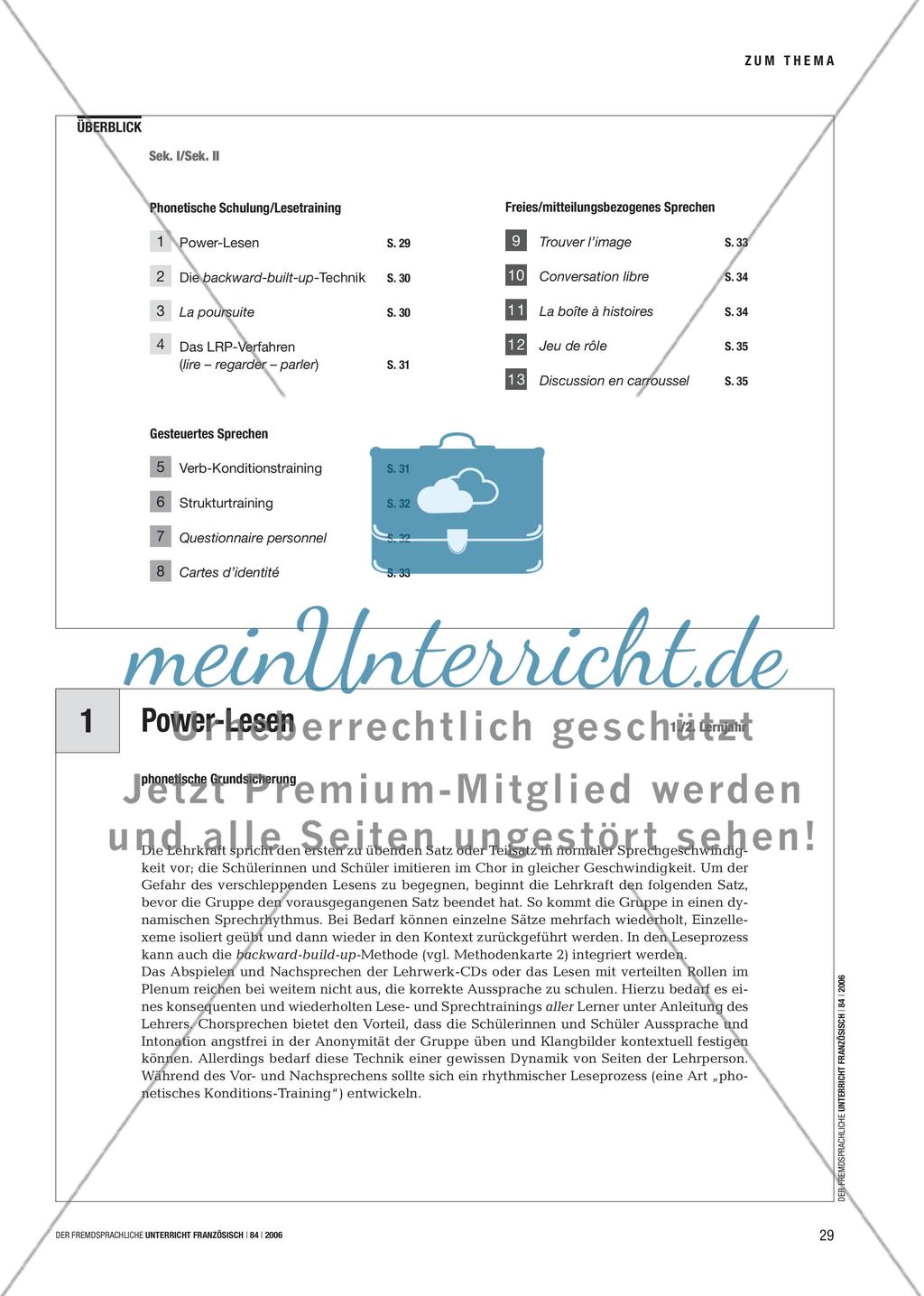 Raus mit der Sprache! - 13 Verfahren zur Förderung der Sprechkompetenz Preview 2