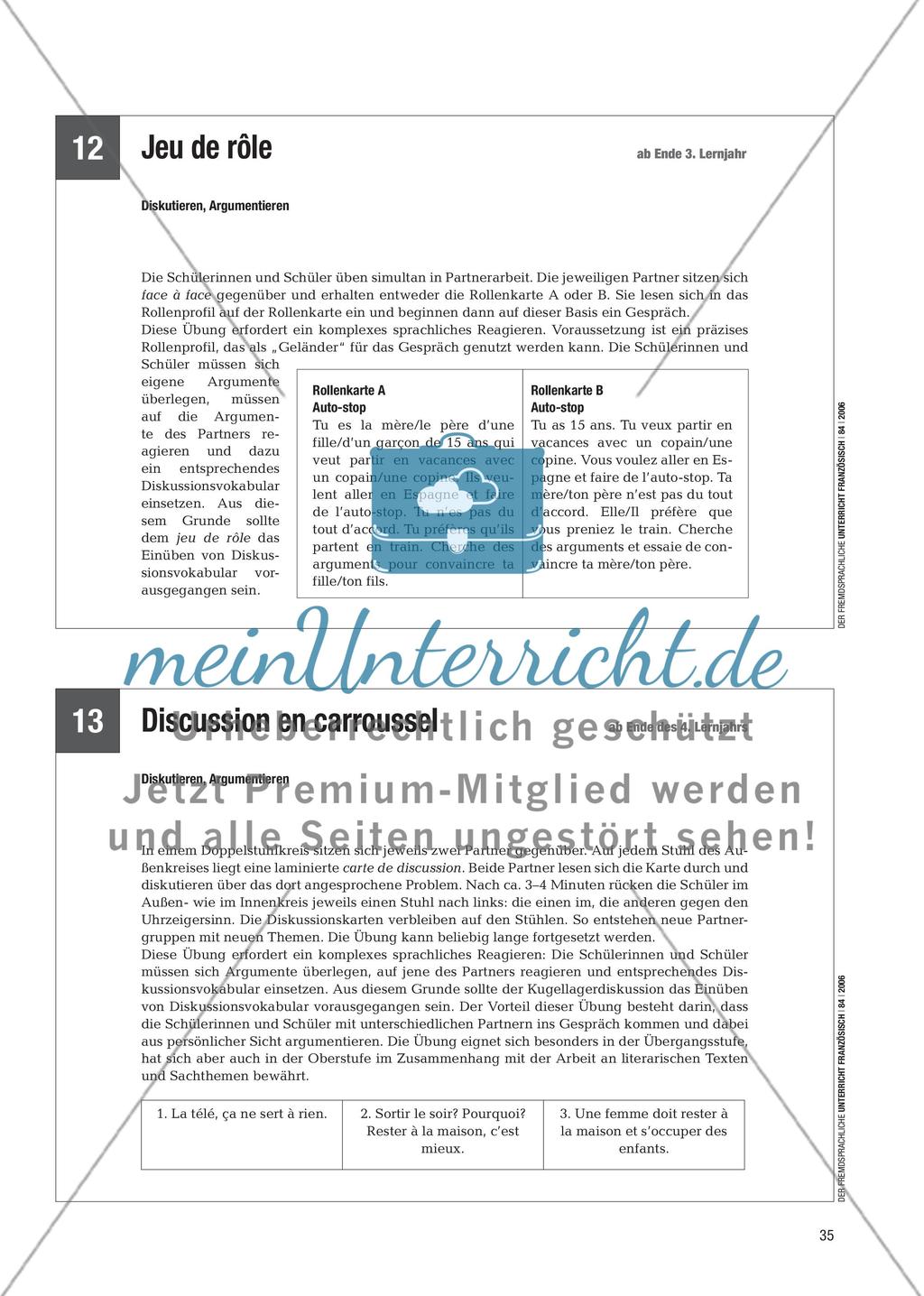 Raus mit der Sprache! - 13 Verfahren zur Förderung der Sprechkompetenz Preview 8