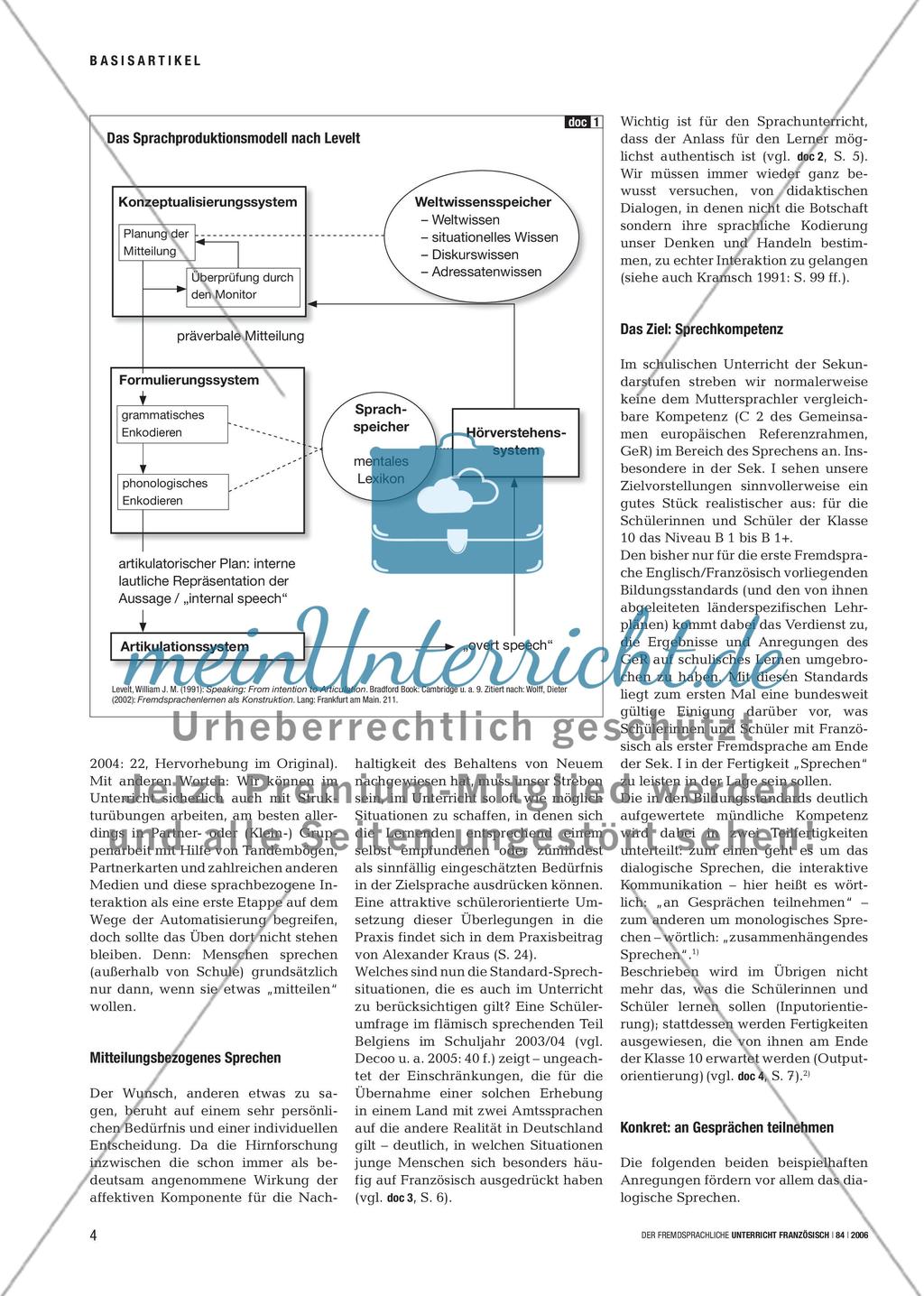 La pensée parle, est parlante - Sprechen fördern von Anfang an Preview 3