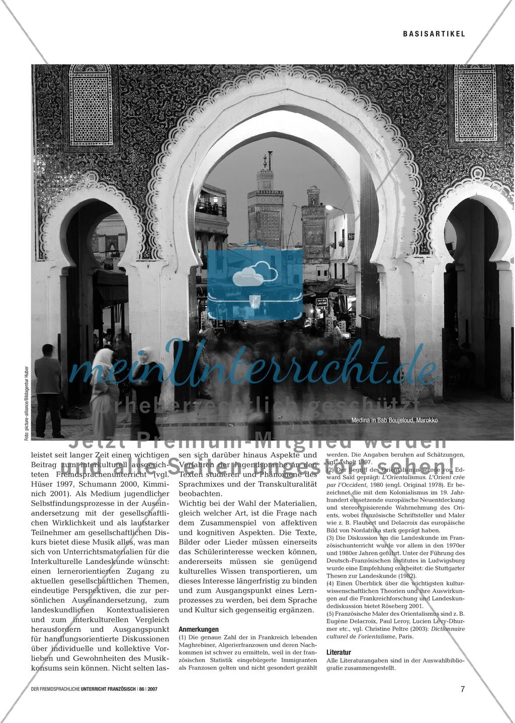 Le Maghreb - Inhalte und Verfahren einer Interkulturellen Landeskunde Preview 6