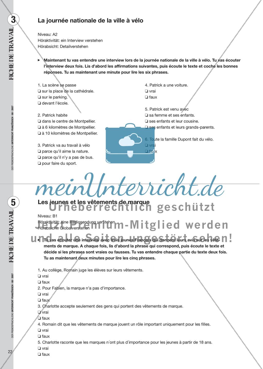Ecoutez! - Standardorientierte Schulung und Überprüfung des Hörverstehens Preview 9
