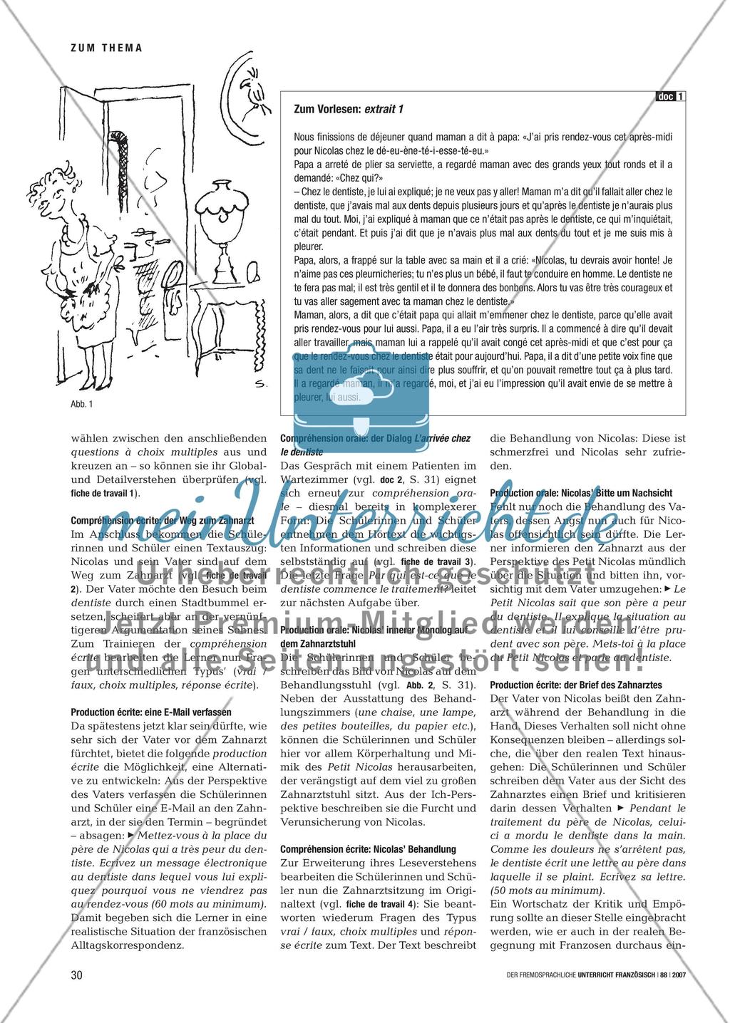 On se conduit en homme, hein? - Kompetenzorientiert unterrichten mit Le Petit Nicolas Preview 3