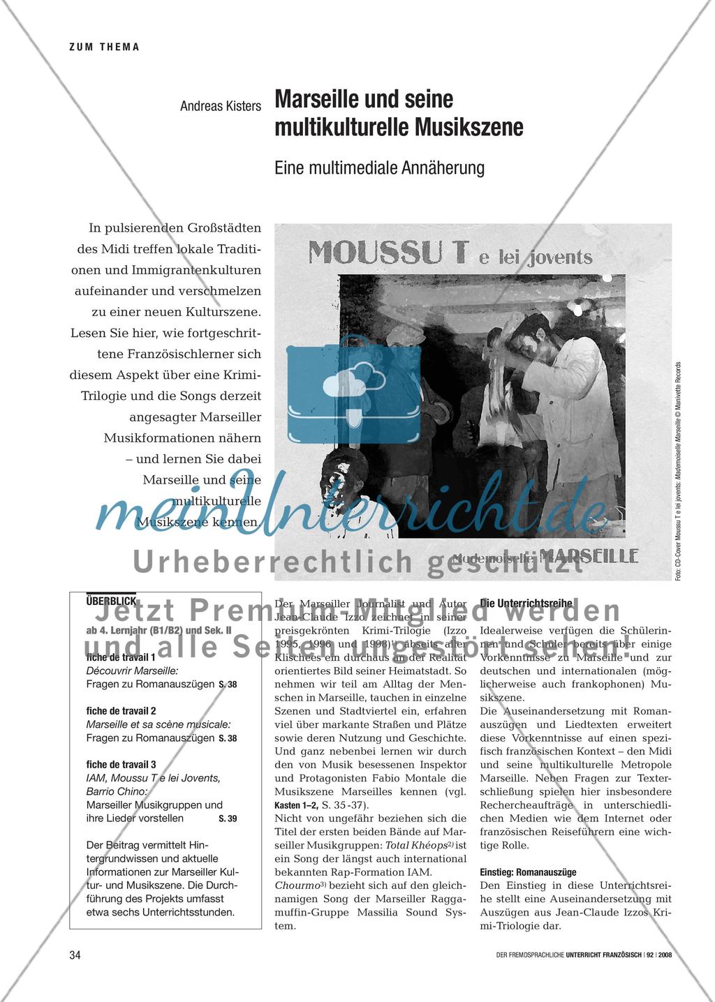 Marseille und seine multikulturelle Musikszene Preview 1