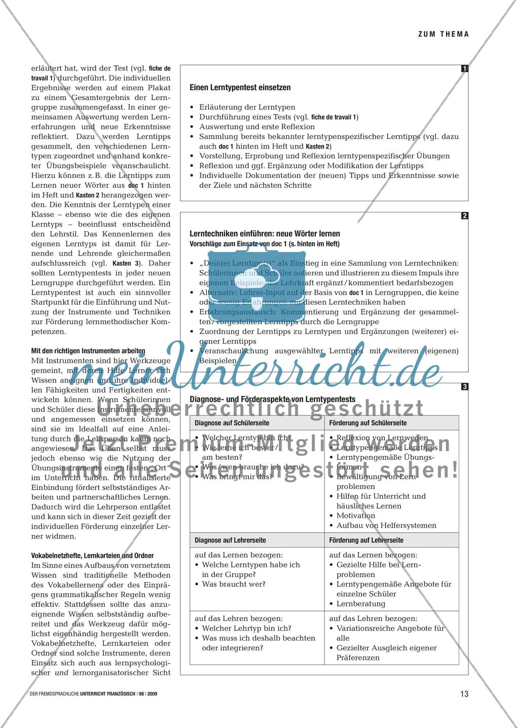 Welcher Lerntyp bin ich? - Mit lerntypgemäßen Techniken effektiver lernen Preview 2