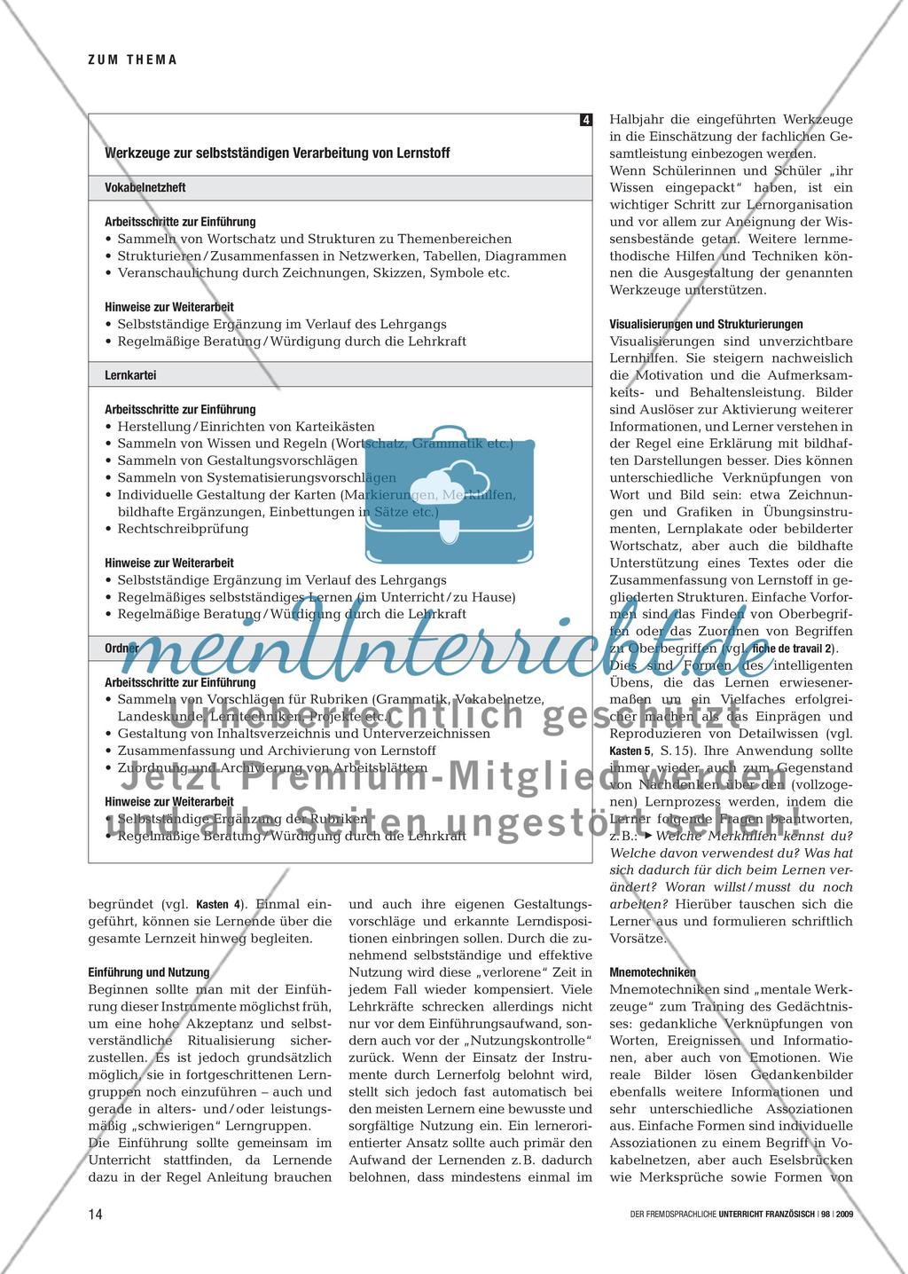Welcher Lerntyp bin ich? - Mit lerntypgemäßen Techniken effektiver lernen Preview 3