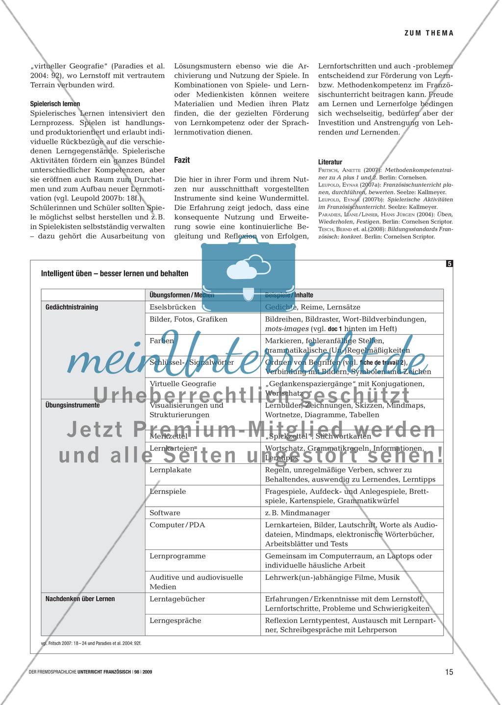 Welcher Lerntyp bin ich? - Mit lerntypgemäßen Techniken effektiver lernen Preview 4