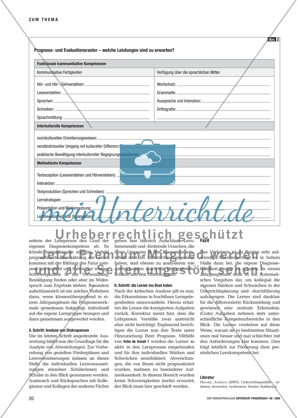 Schüler richtig einschätzen - Die eigene Diagnosekompetenz analysieren Preview 3