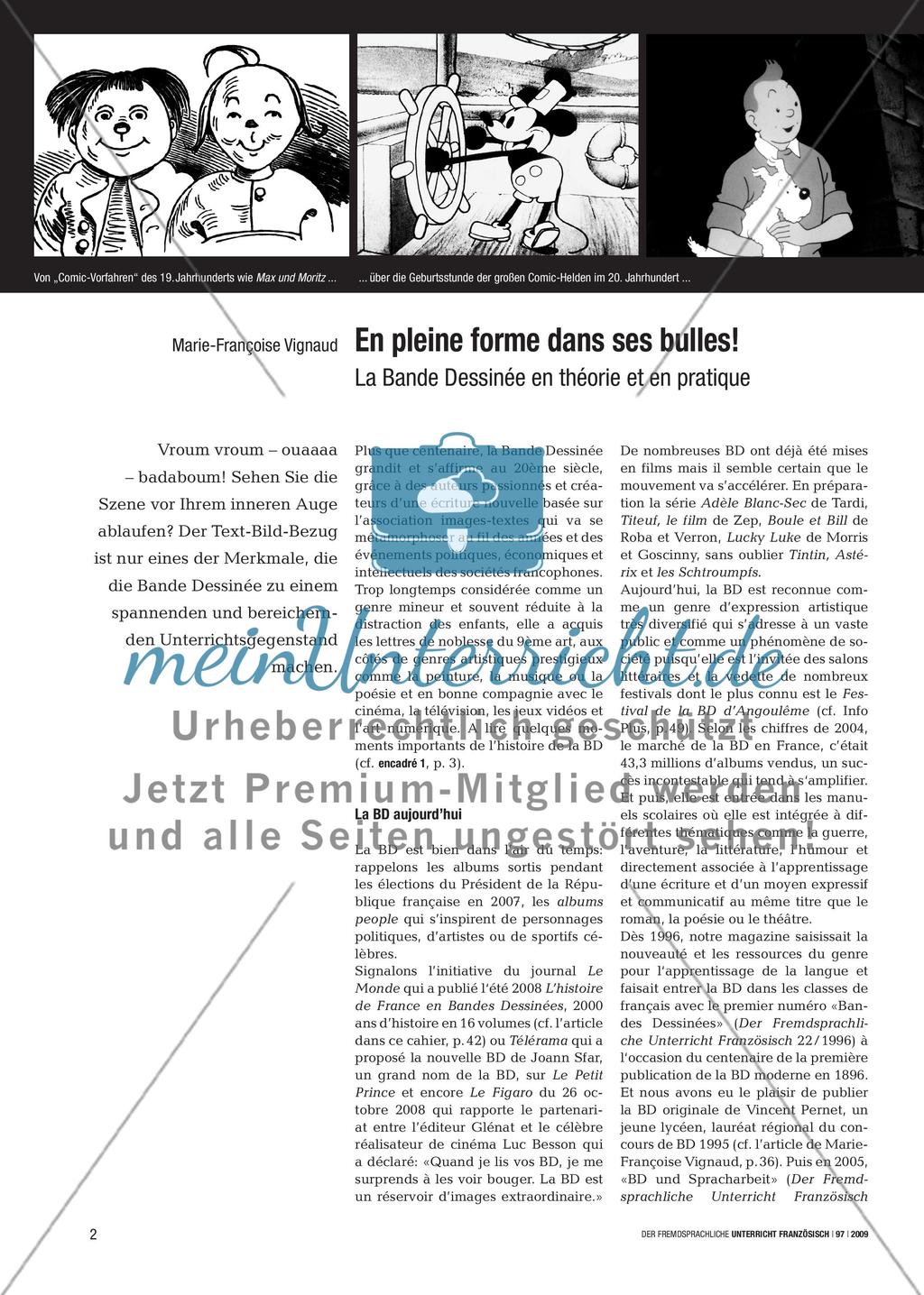 En pleine forme dans ses bulles! - La Bande Dessinée en théorie et en pratique Preview 1