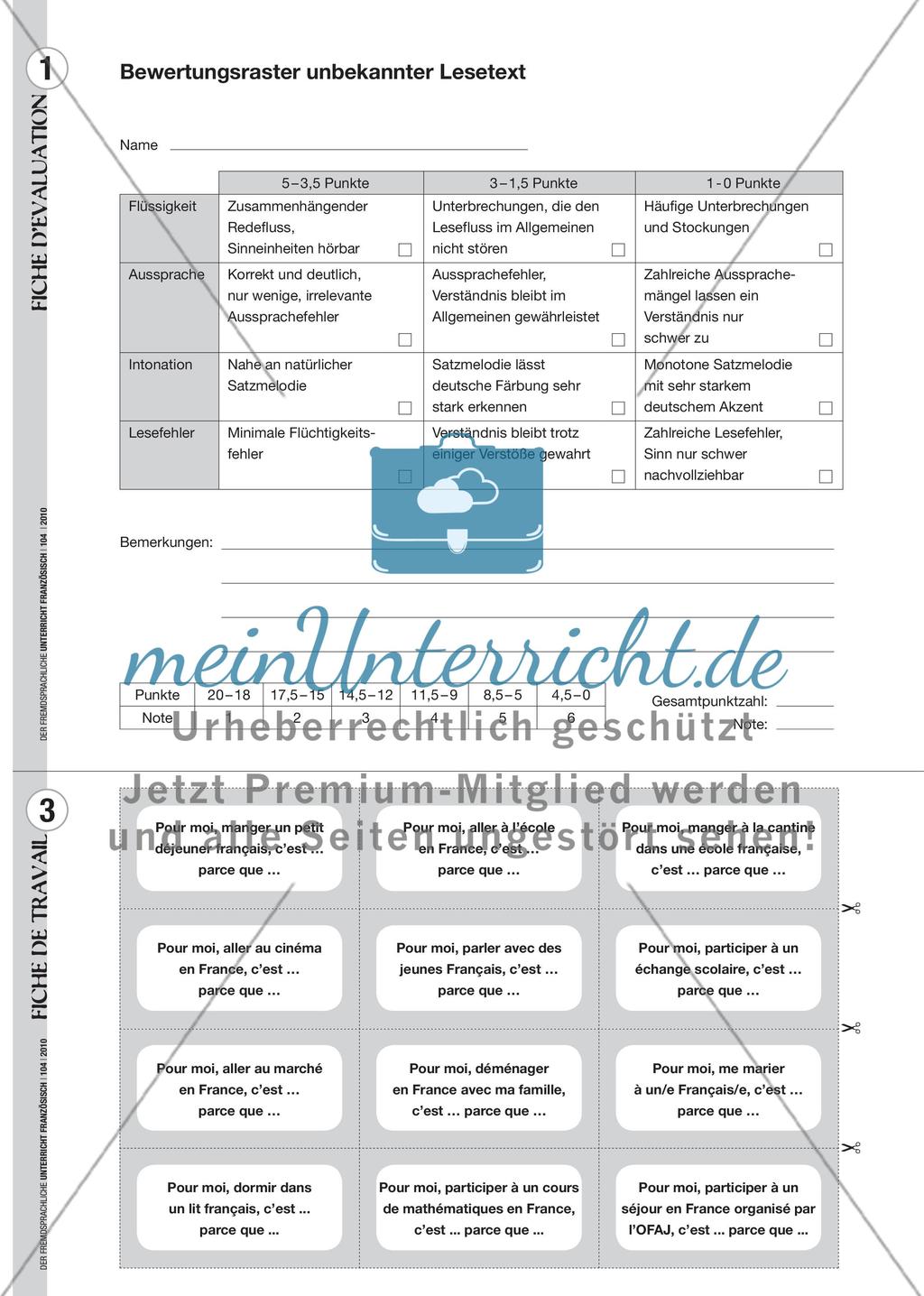 Mündlichkeit überprüfen - Mündliche Klassenarbeiten planen, durchführen, bewerten Preview 5