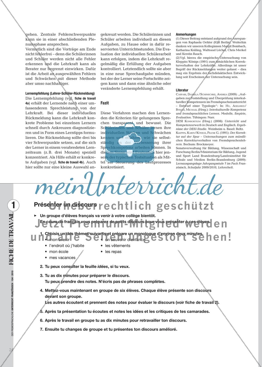 Sprechkonferenz und Lernempfehlung - Durch individuelle Rückmeldungen Sprechen fördern Preview 3