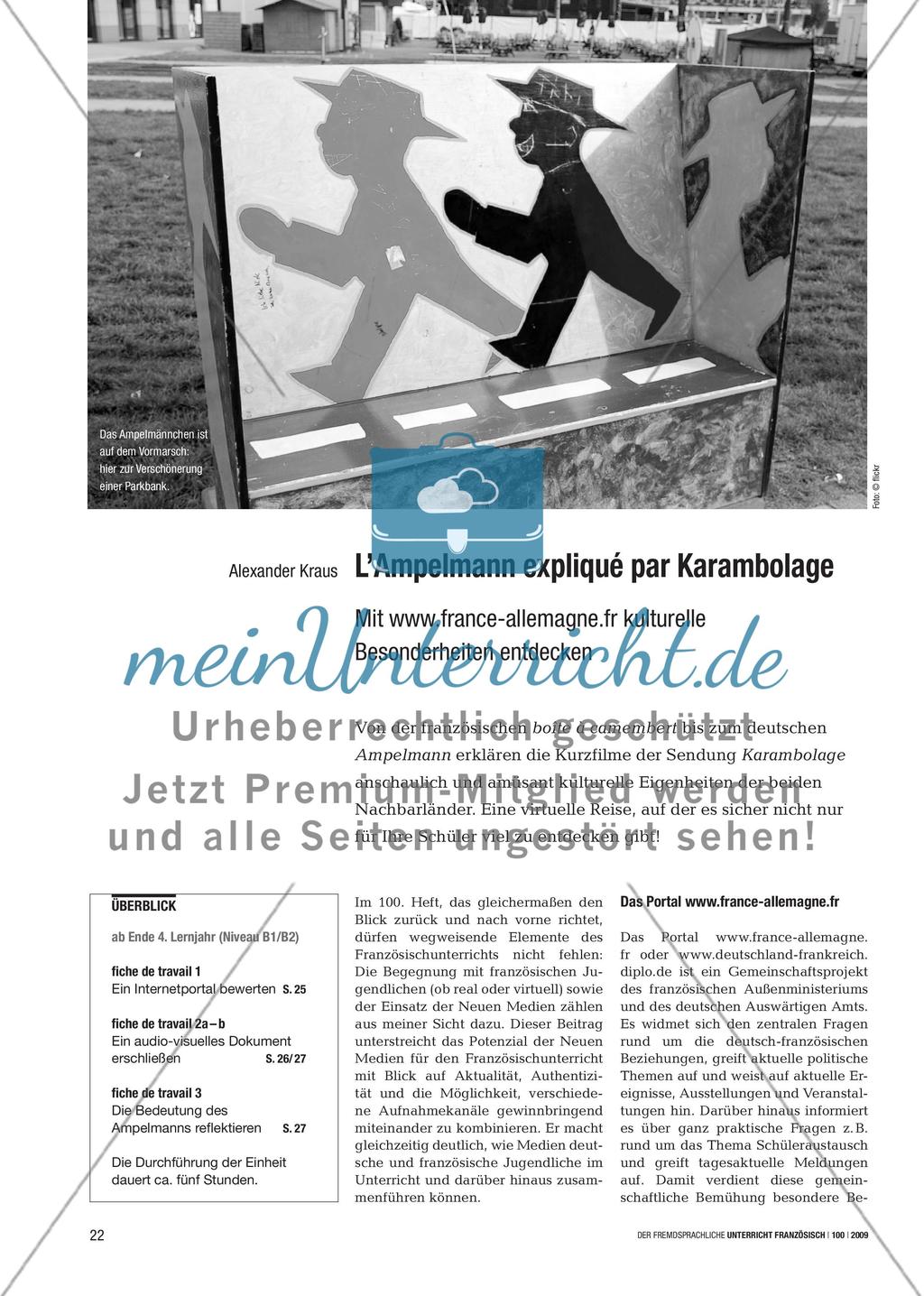 L’Ampelmann expliqué par Karambolage - Mit www.france-allemagne.fr kulturelle Besonderheiten entdecken Preview 1