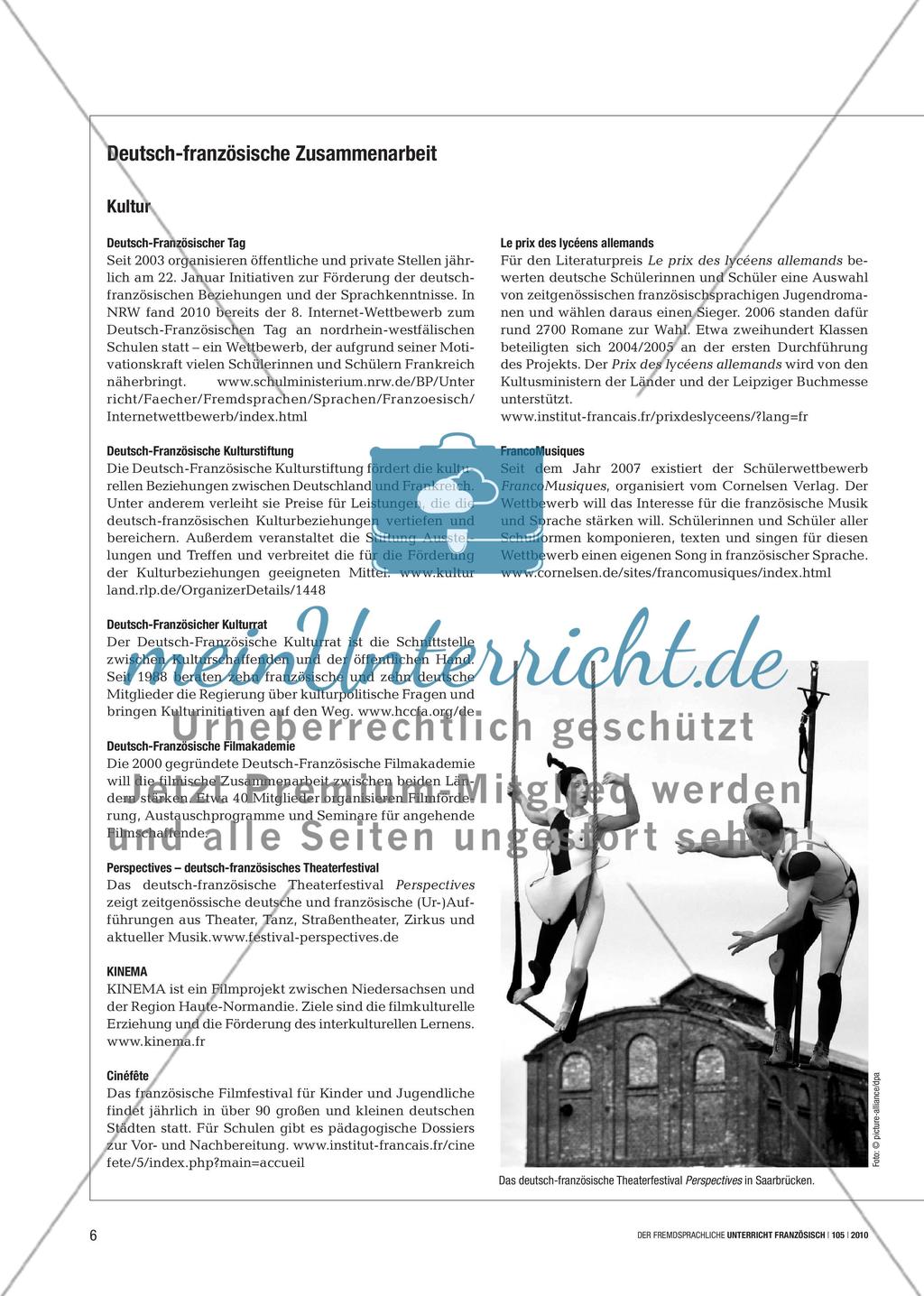 Regards franco-allemands - Unterschiede verstehen, Gemeinsamkeiten entdecken Preview 5