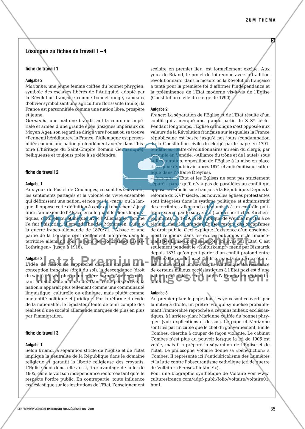 „Die Nation“ = „la Nation“? - Begriffe im historischen Kontext vergleichen Preview 4