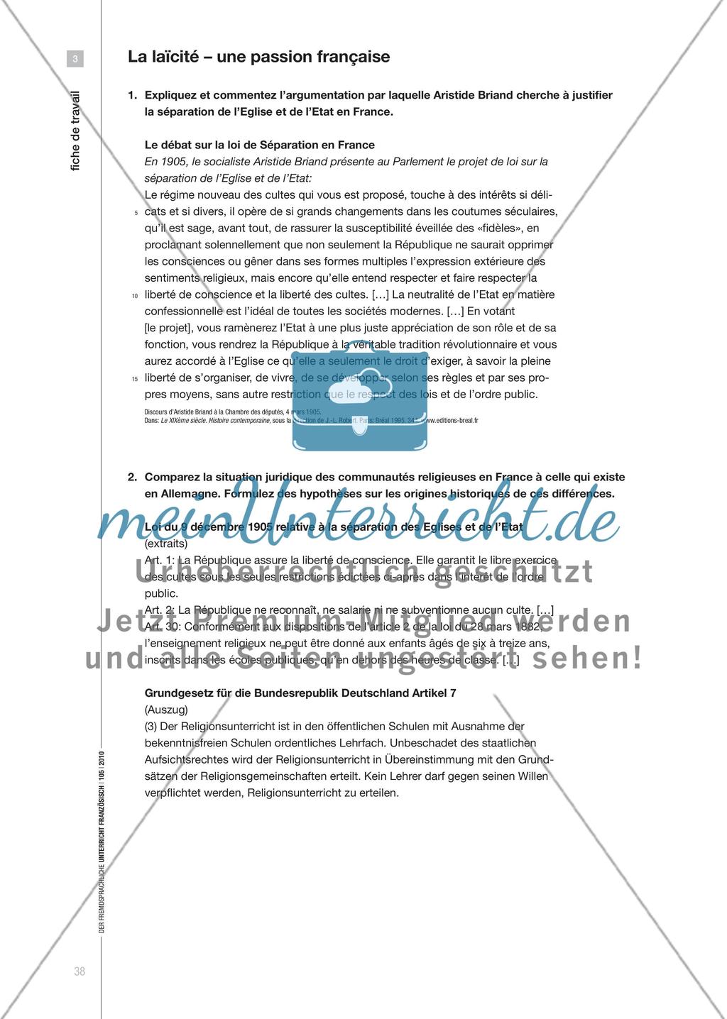 „Die Nation“ = „la Nation“? - Begriffe im historischen Kontext vergleichen Preview 7