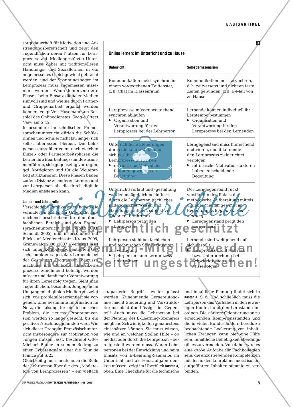 Le français en ligne - Neue Chancen und Herausforderungen digitaler Medien Preview 4