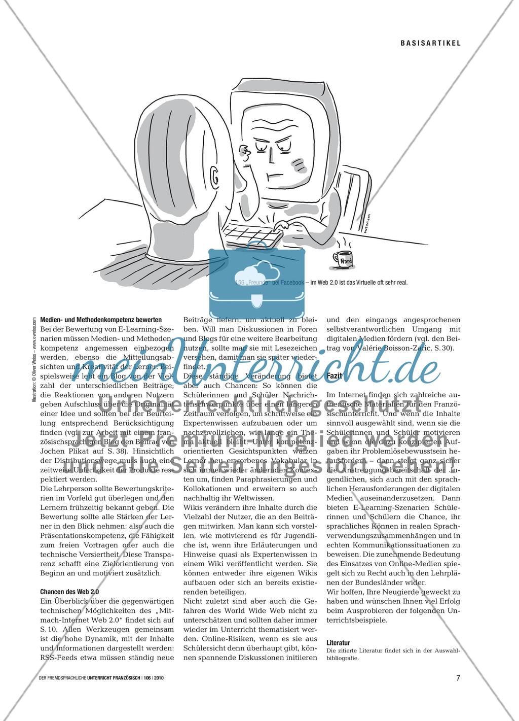 Le français en ligne - Neue Chancen und Herausforderungen digitaler Medien Preview 6