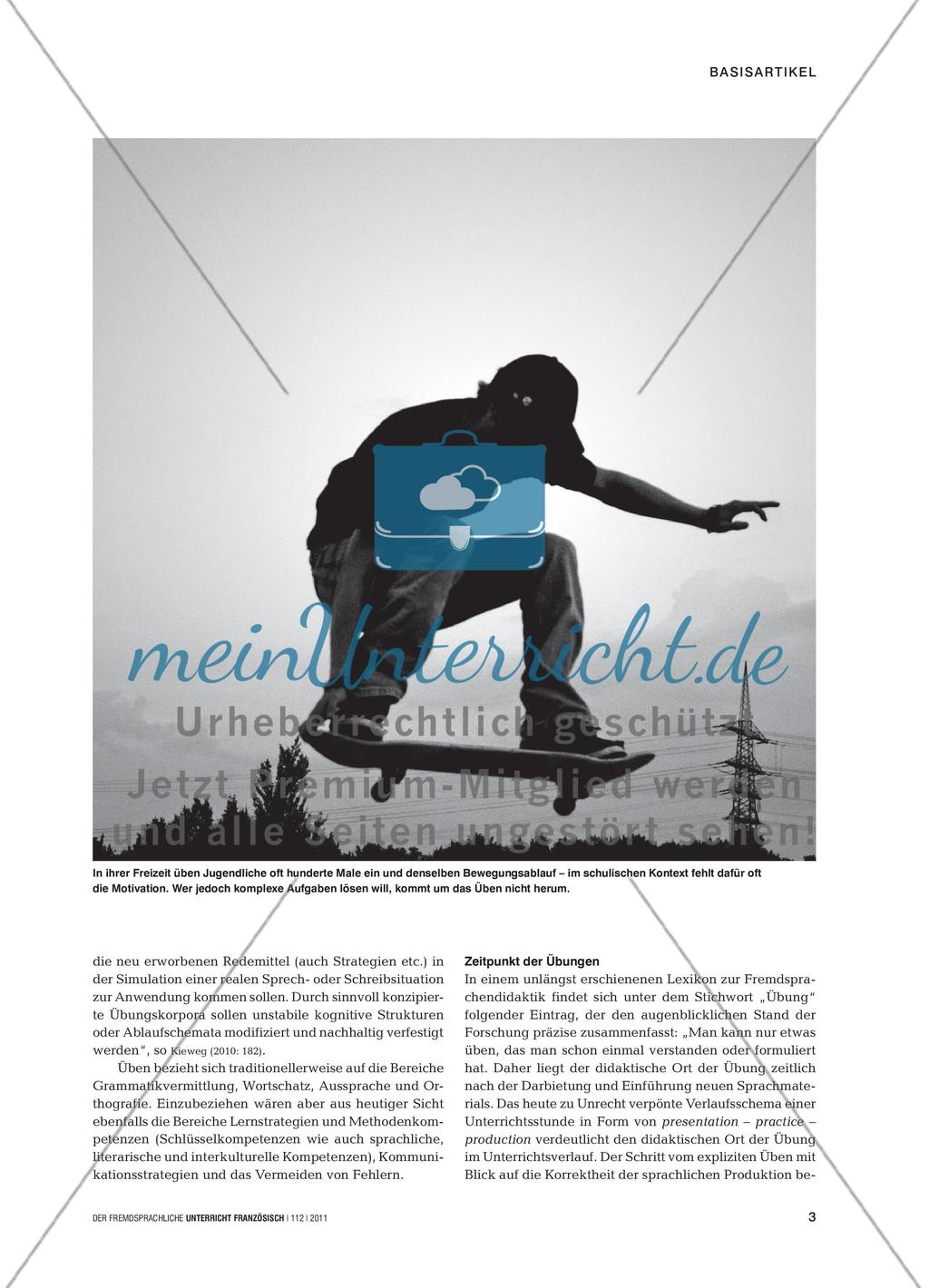 La tâche: von der Übung zur Aufgabe - Kompetenzentwicklung und Aufgabenorientierung Preview 2
