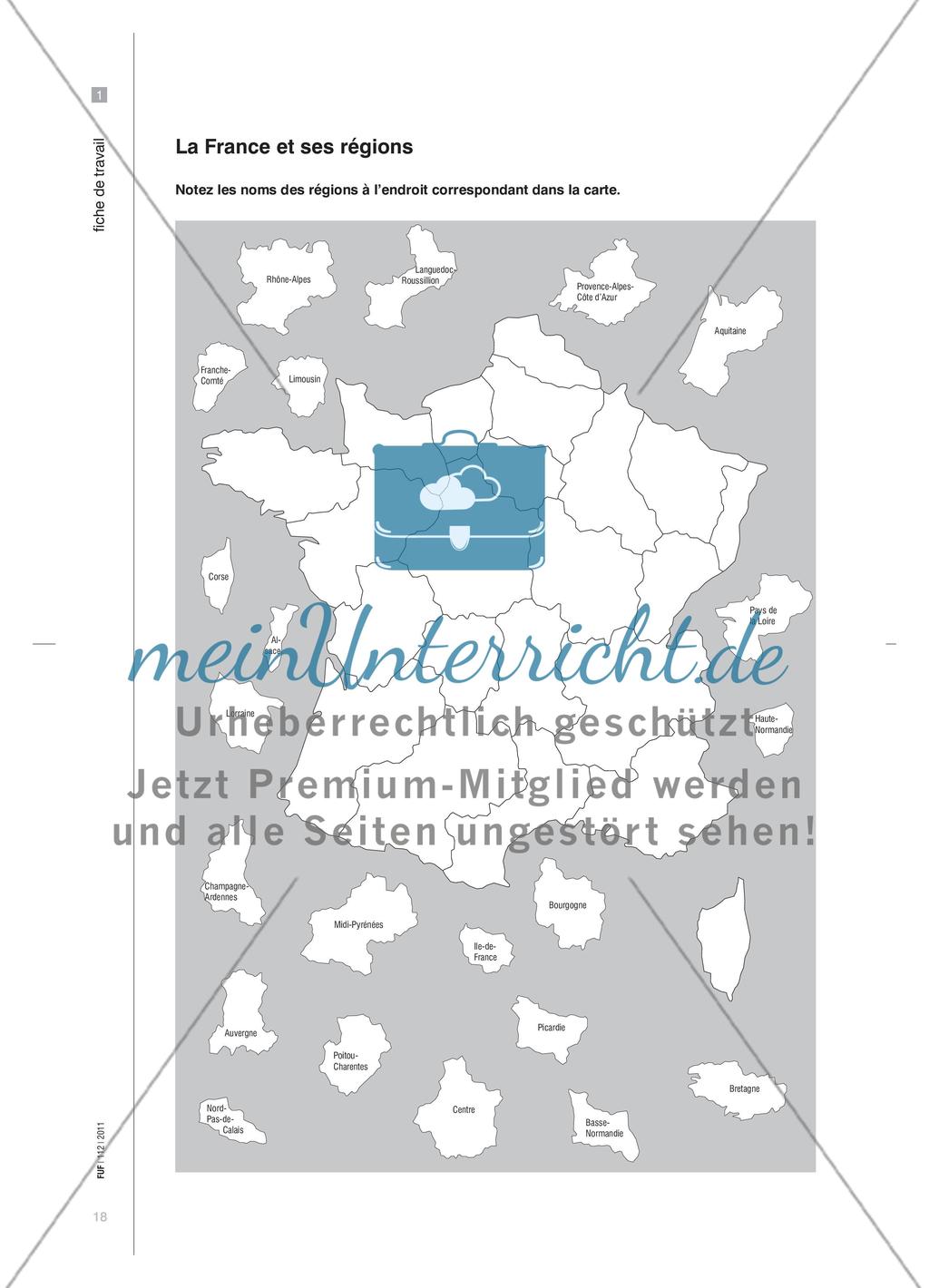 Où aller? Quel temps fait-il…? - Eine Lernaufgabe sprachlich und inhaltlich vorbereiten Preview 3