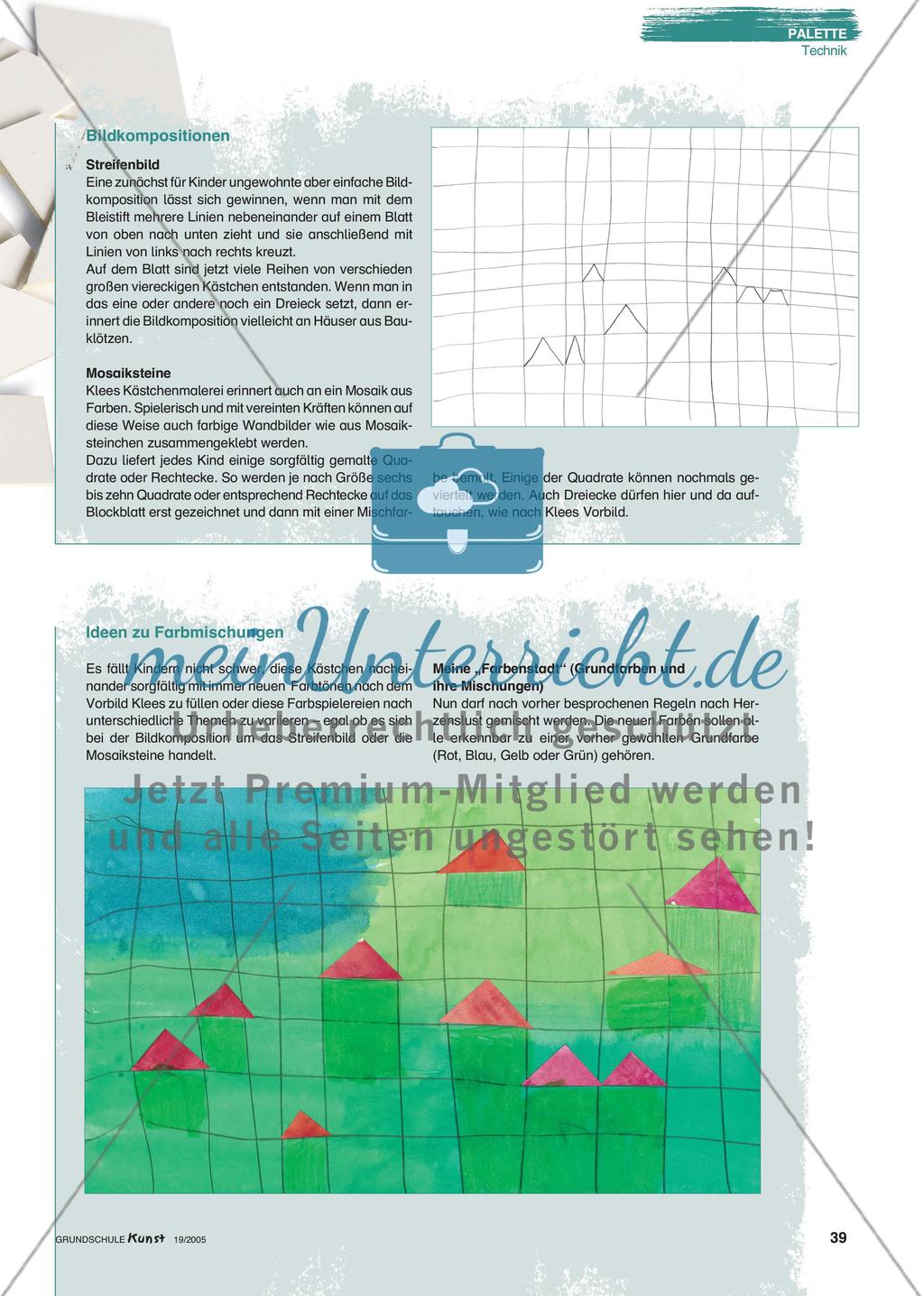 Von Klee abgeschaut: Farben mischen und Bildkompositionen optimieren Preview 2