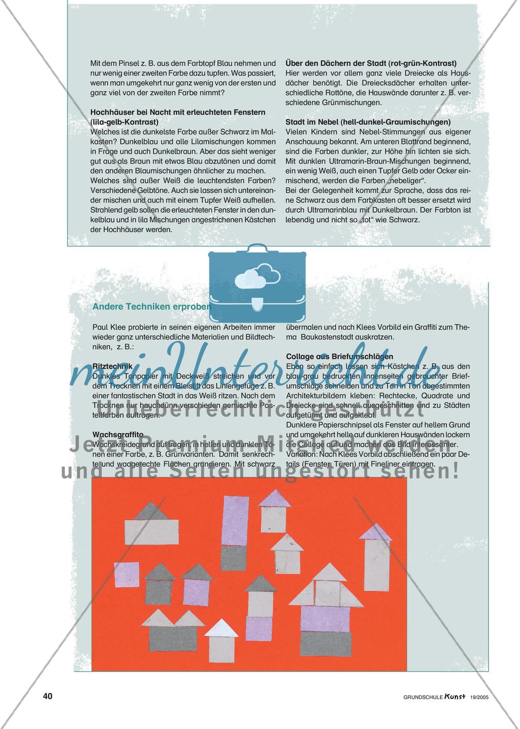 Von Klee abgeschaut: Farben mischen und Bildkompositionen optimieren Preview 3