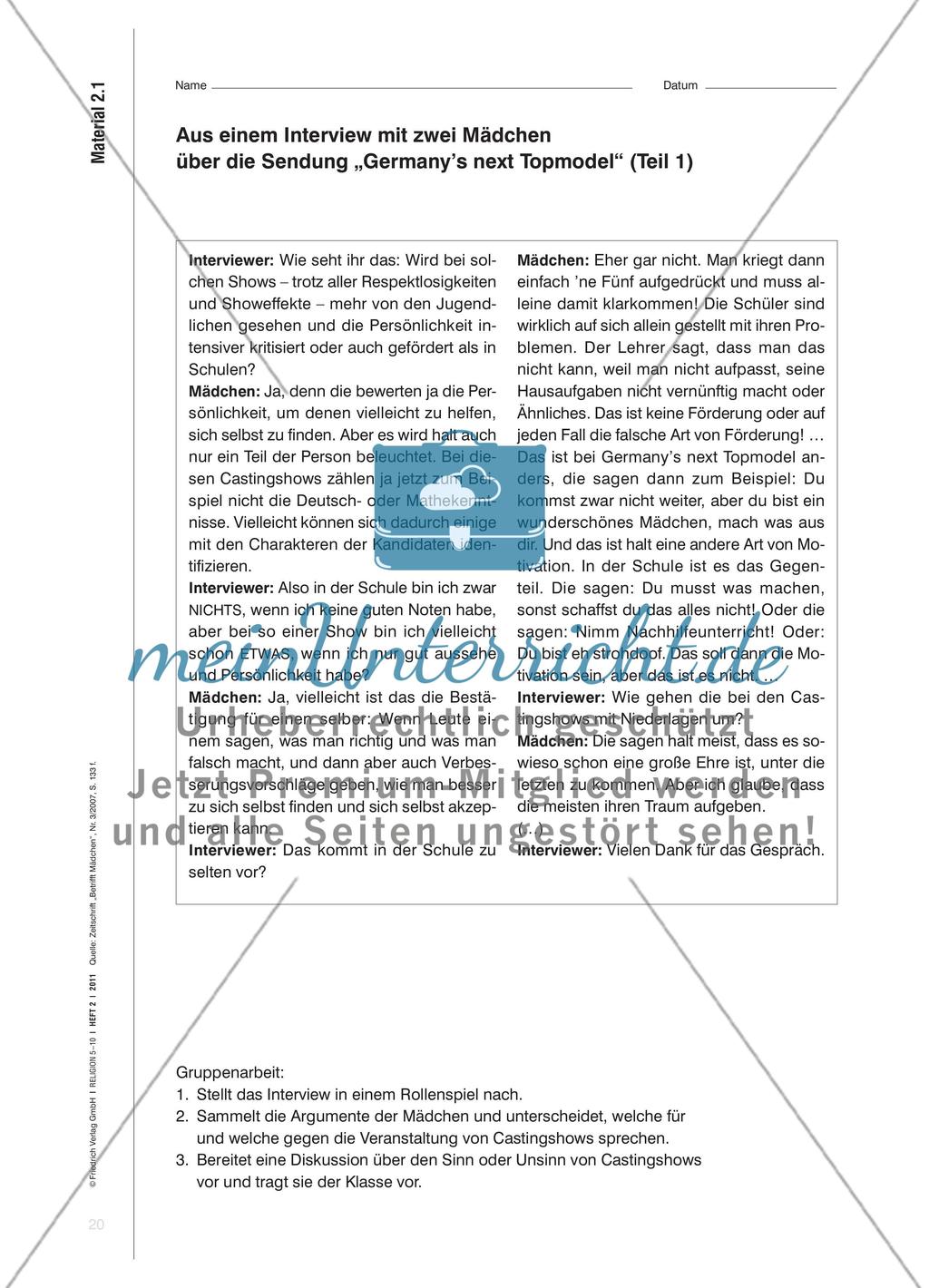 Auf der Suche: Bausteine zur Identitätsfindung Preview 7