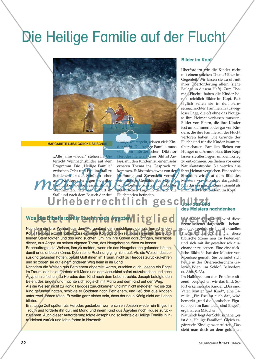 Die Heilige Familie auf der Flucht Preview 1