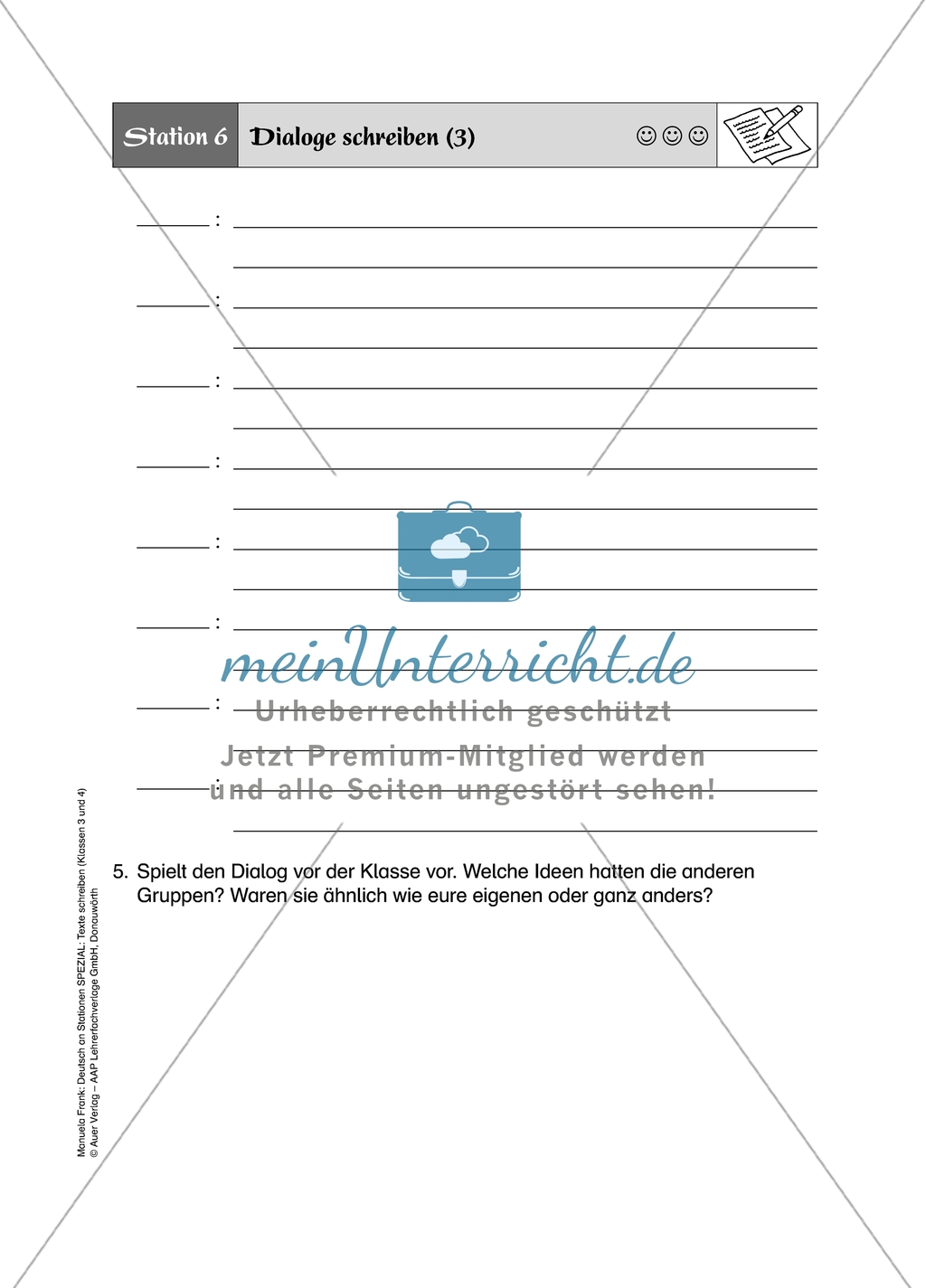 Stationenlernen zum Thema