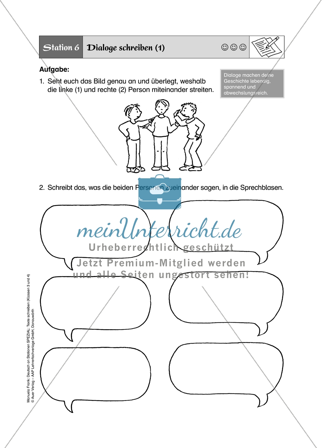 Stationenlernen zum Thema